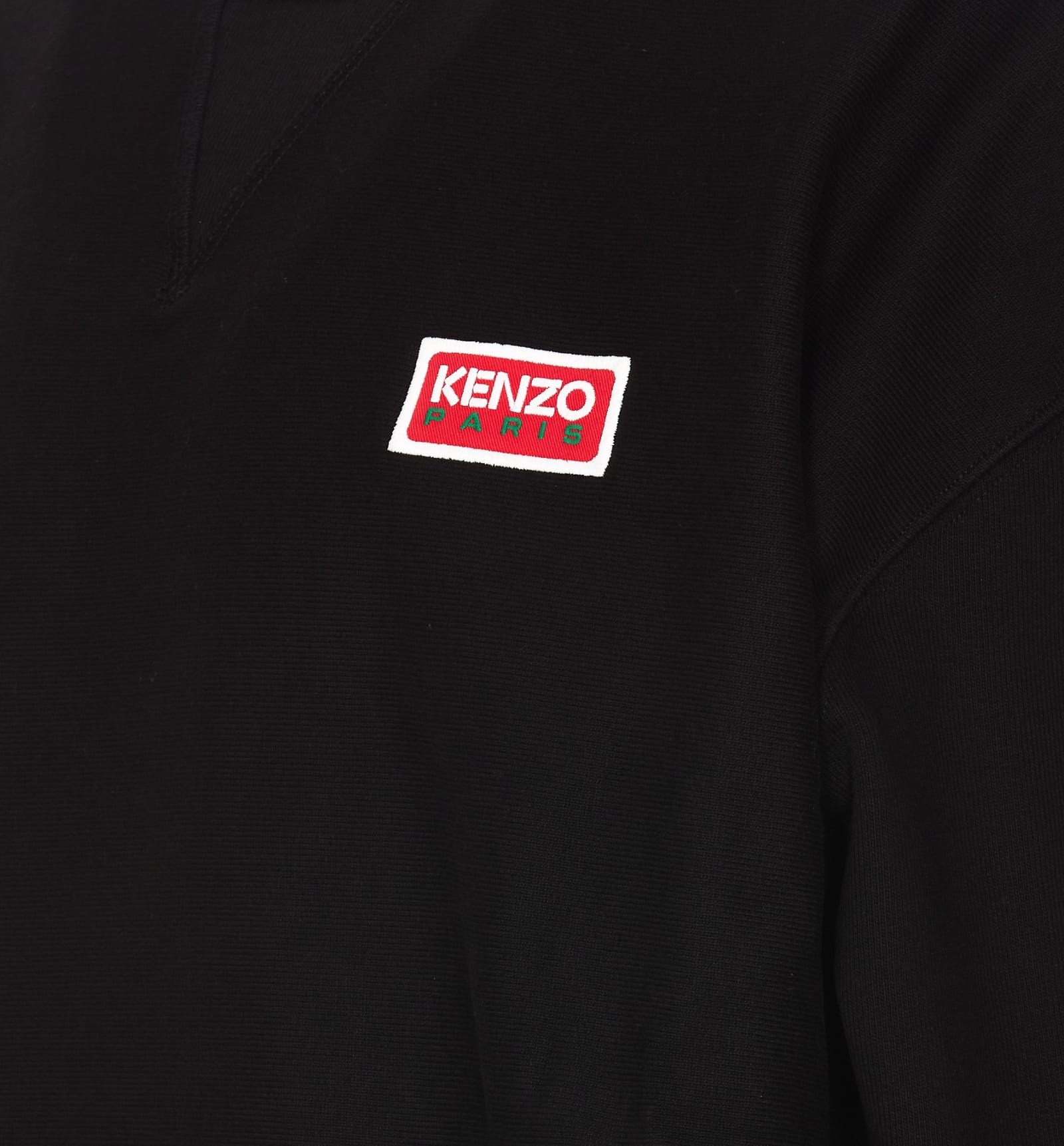 Shop Kenzo Paris Oversize Sweatshirt In Black