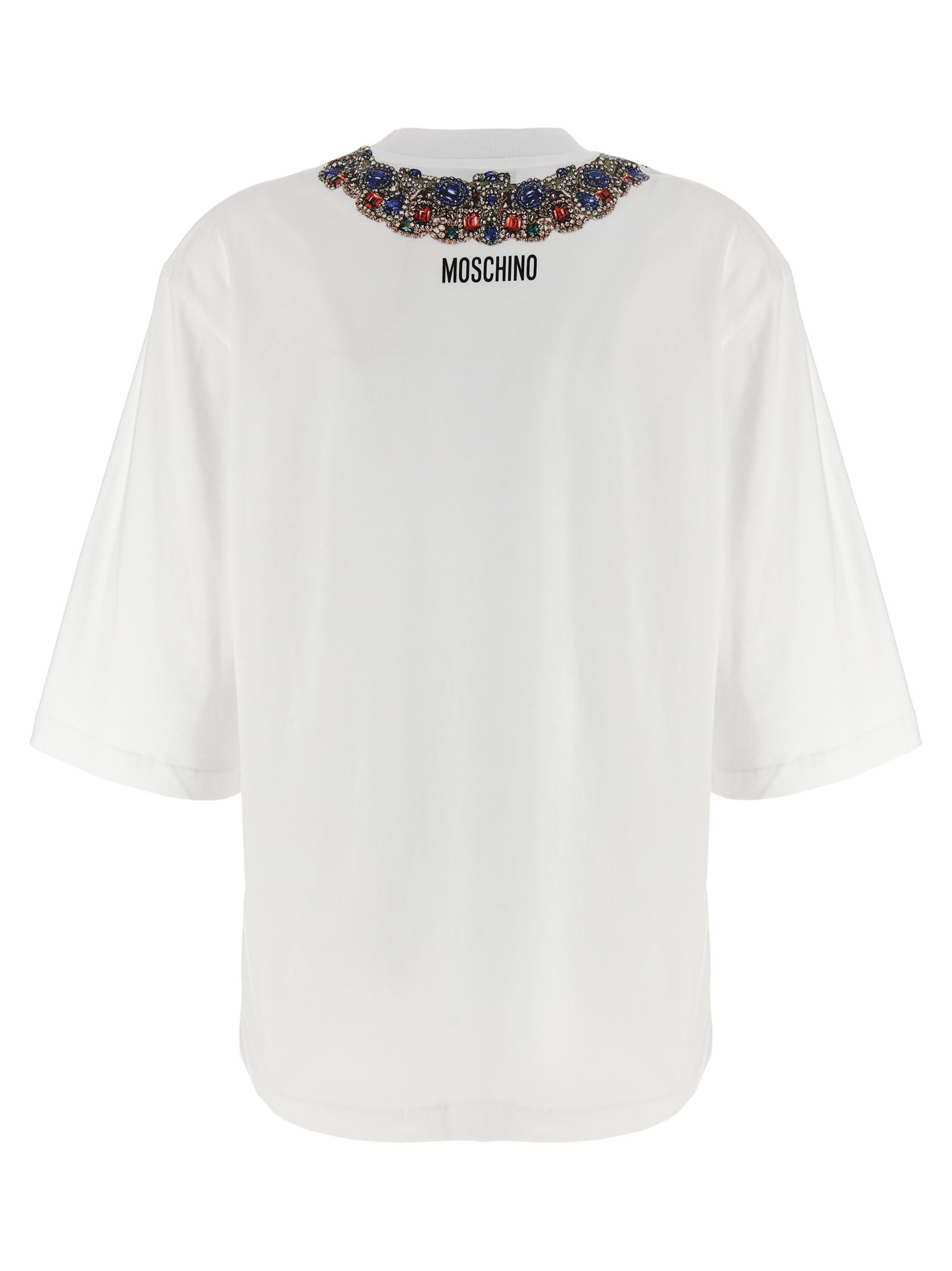 Moschino Jewel Print T-shirt In Multi