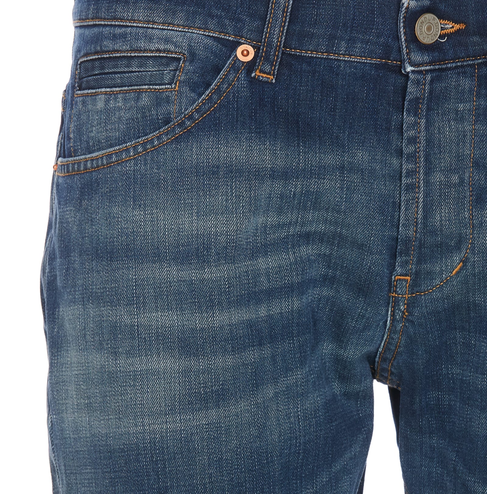 Shop Dondup George Jeans Jeans In Blu