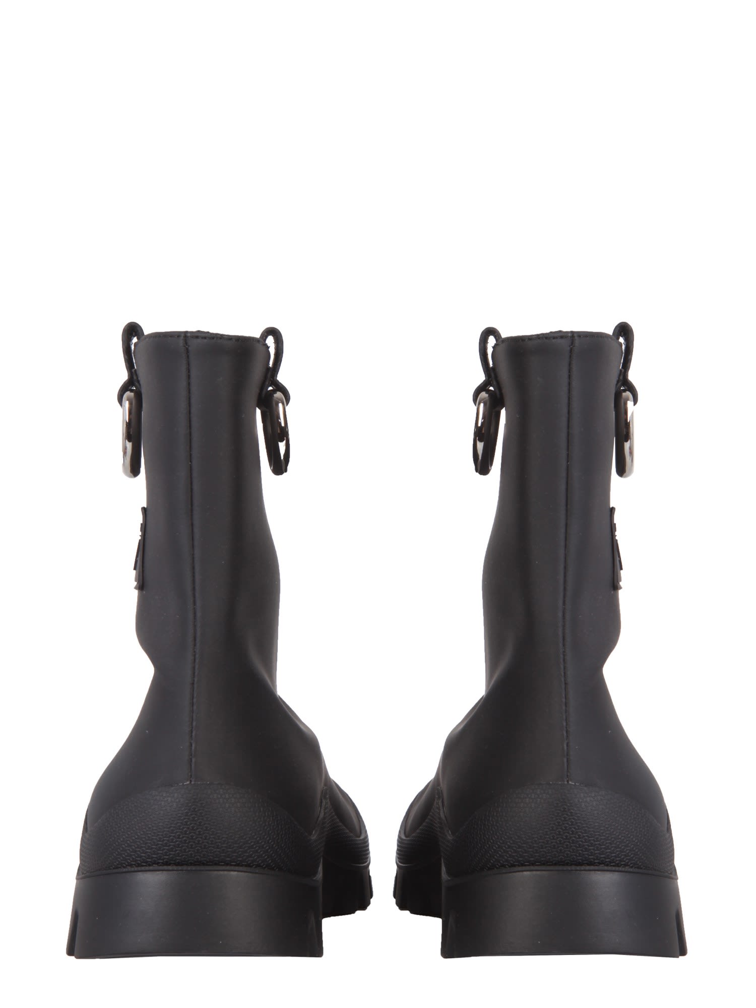 Shop Msgm Rain Boots  In Black