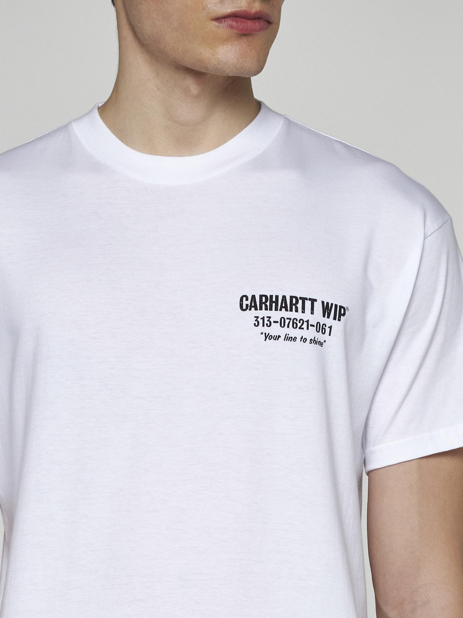 Shop Carhartt Less Troubles Cotton T-shirt In White