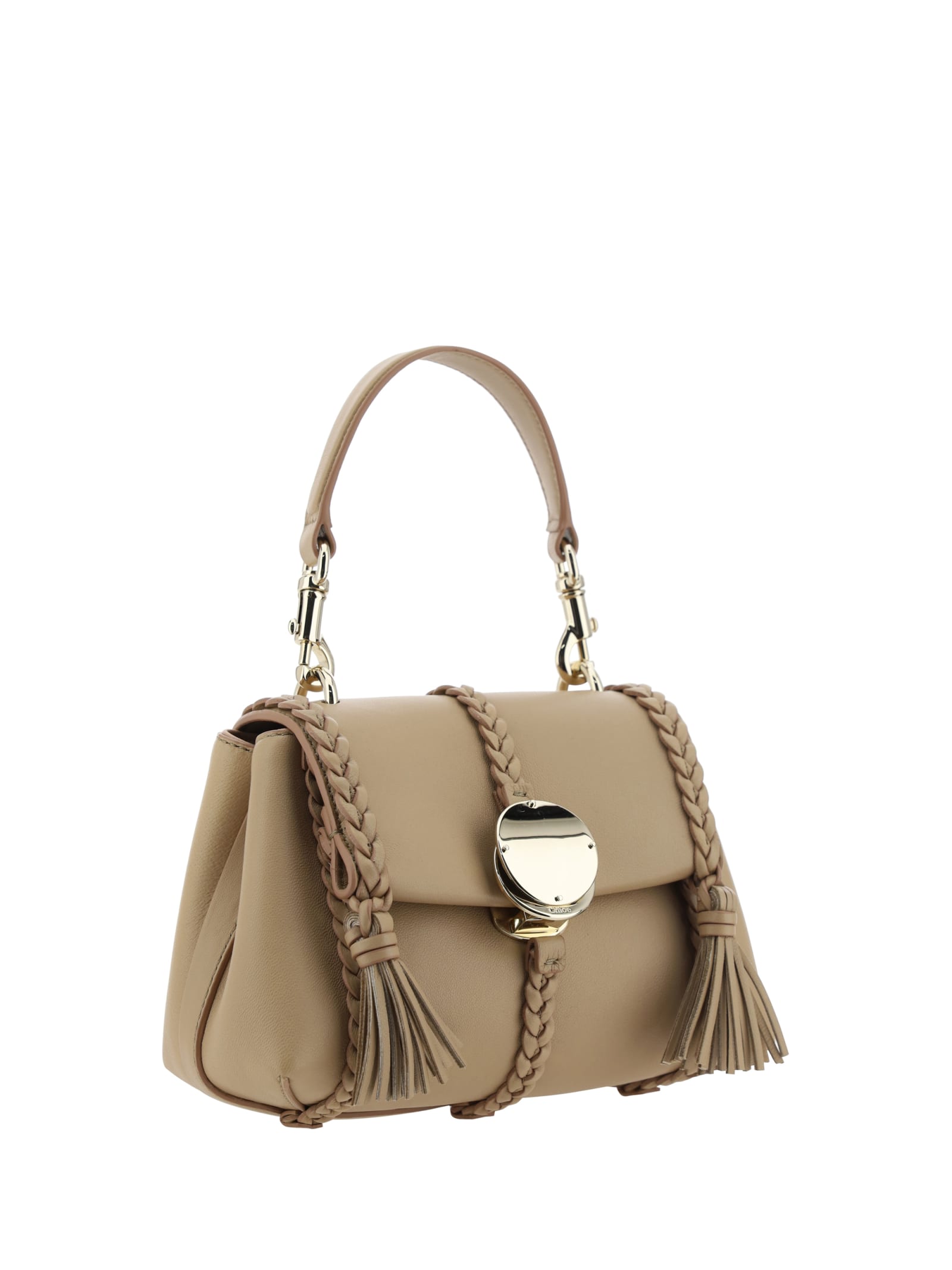 Shop Chloé Penelope Handbag In Argil Brown