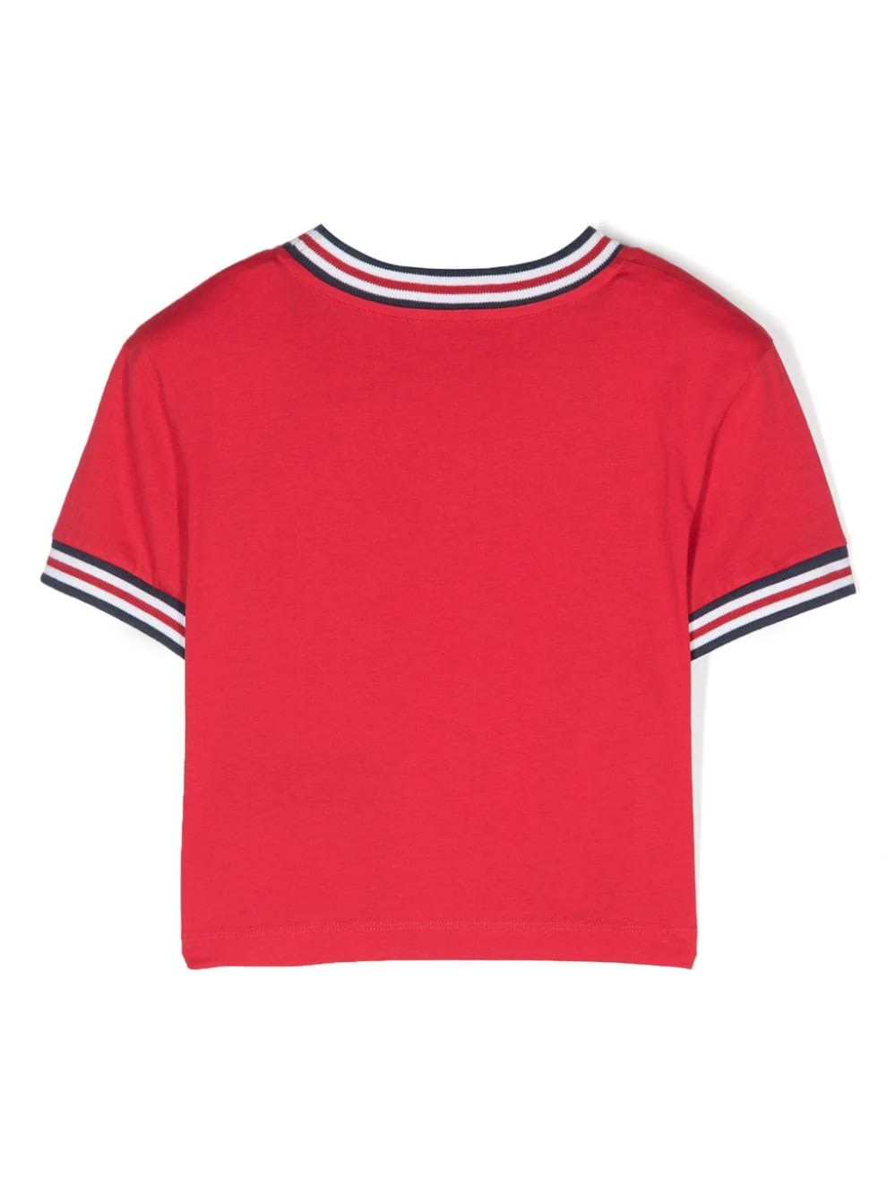 Shop Balmain T-shirt Con Logo In Rosso