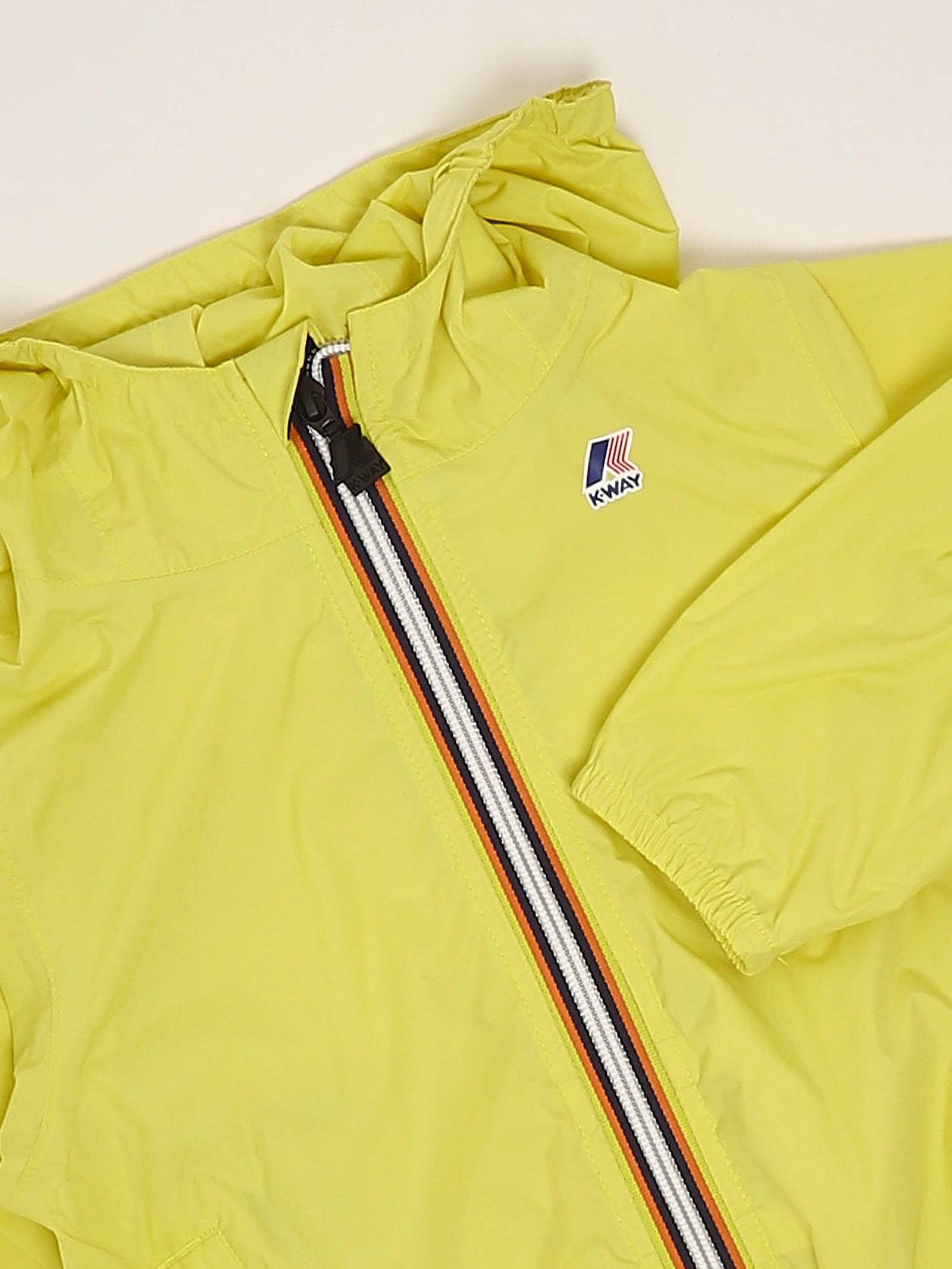 K-way Levrai 4.0 Claude Jacket In Yellow
