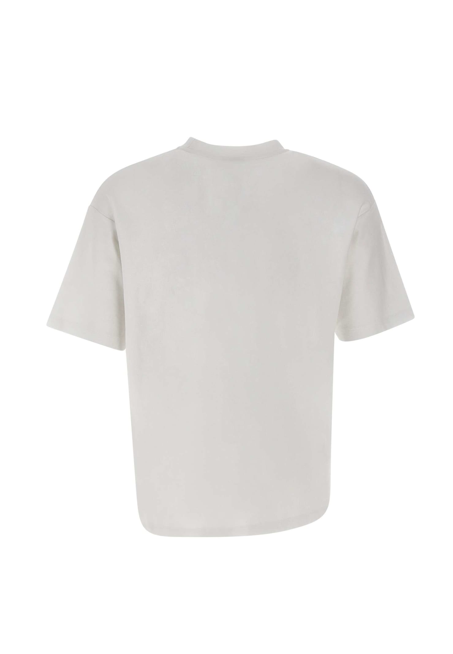 Shop Drôle De Monsieur Le T-shirt Classique Cotton T-shirt In White