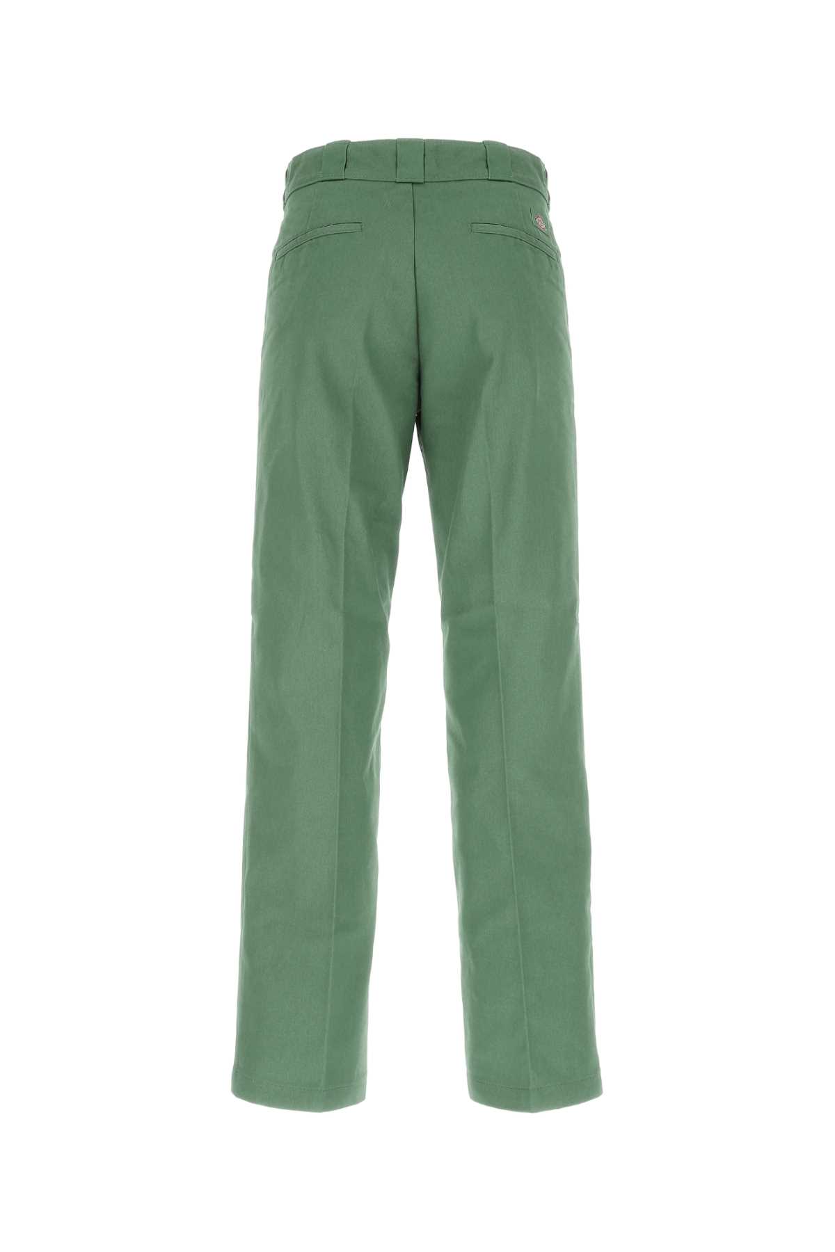 Dickies Green Polyester Blend Pant In C971