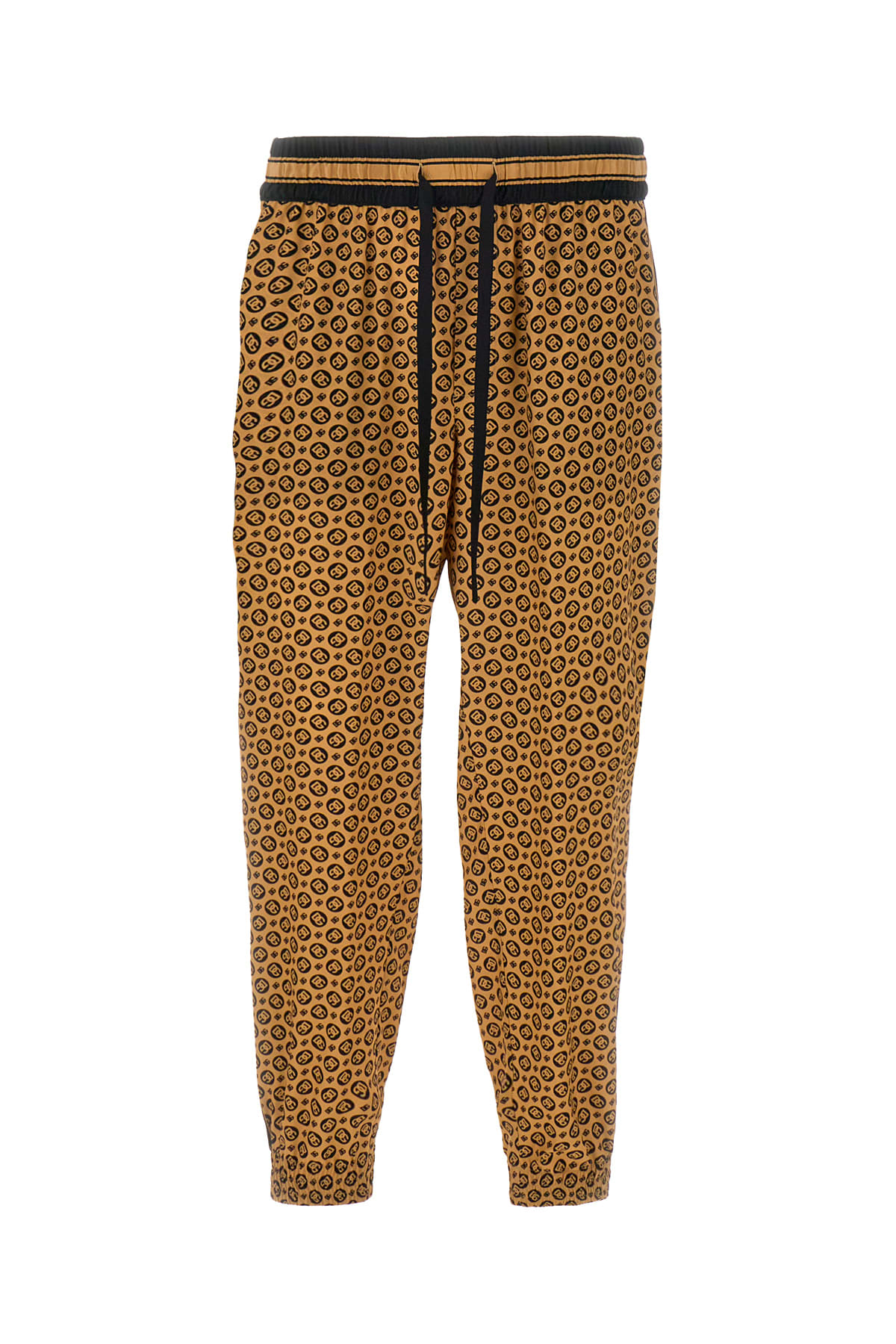 Printed Silk Joggers