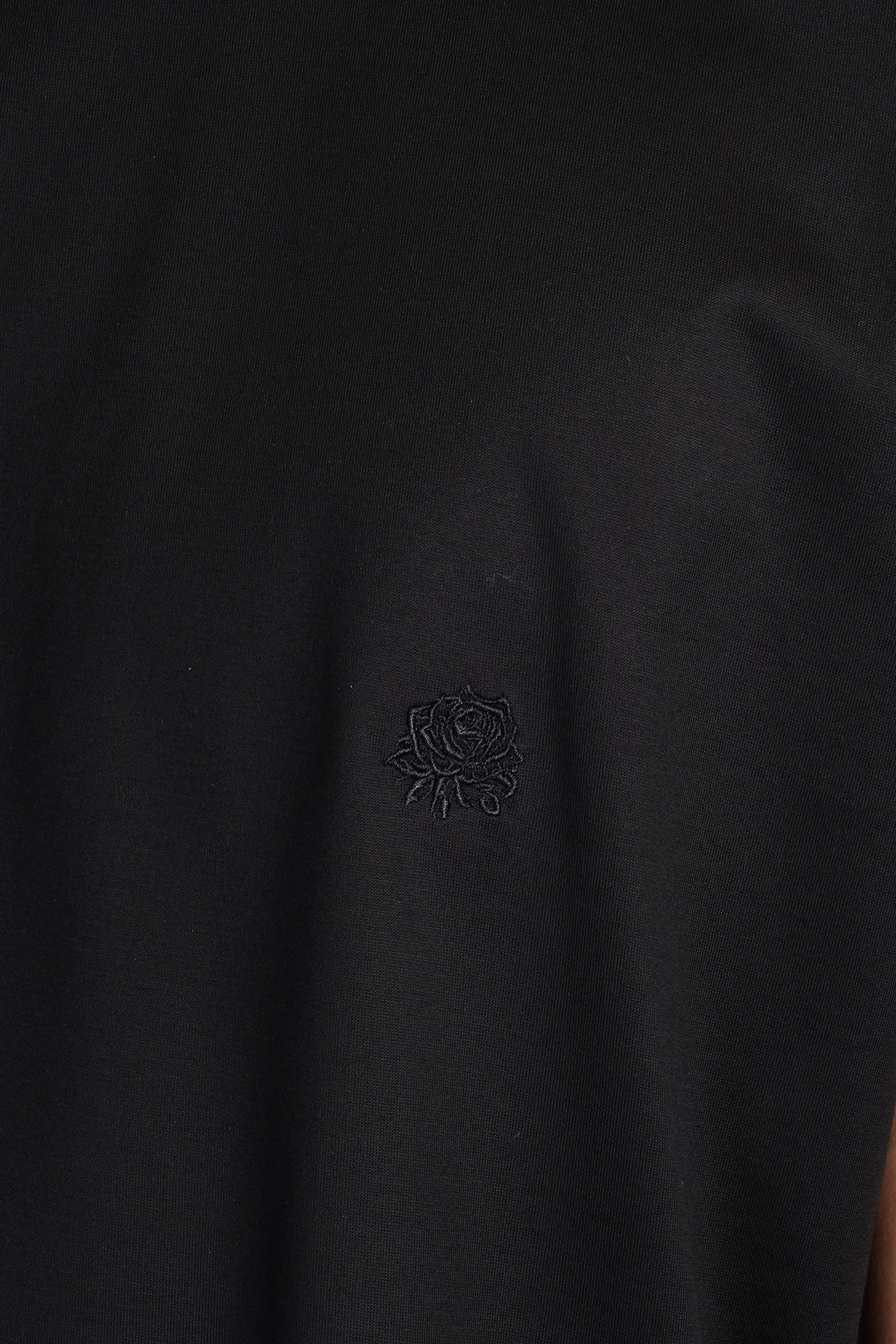 Shop Low Brand B150 Embroidery T-shirt In Black Cotton
