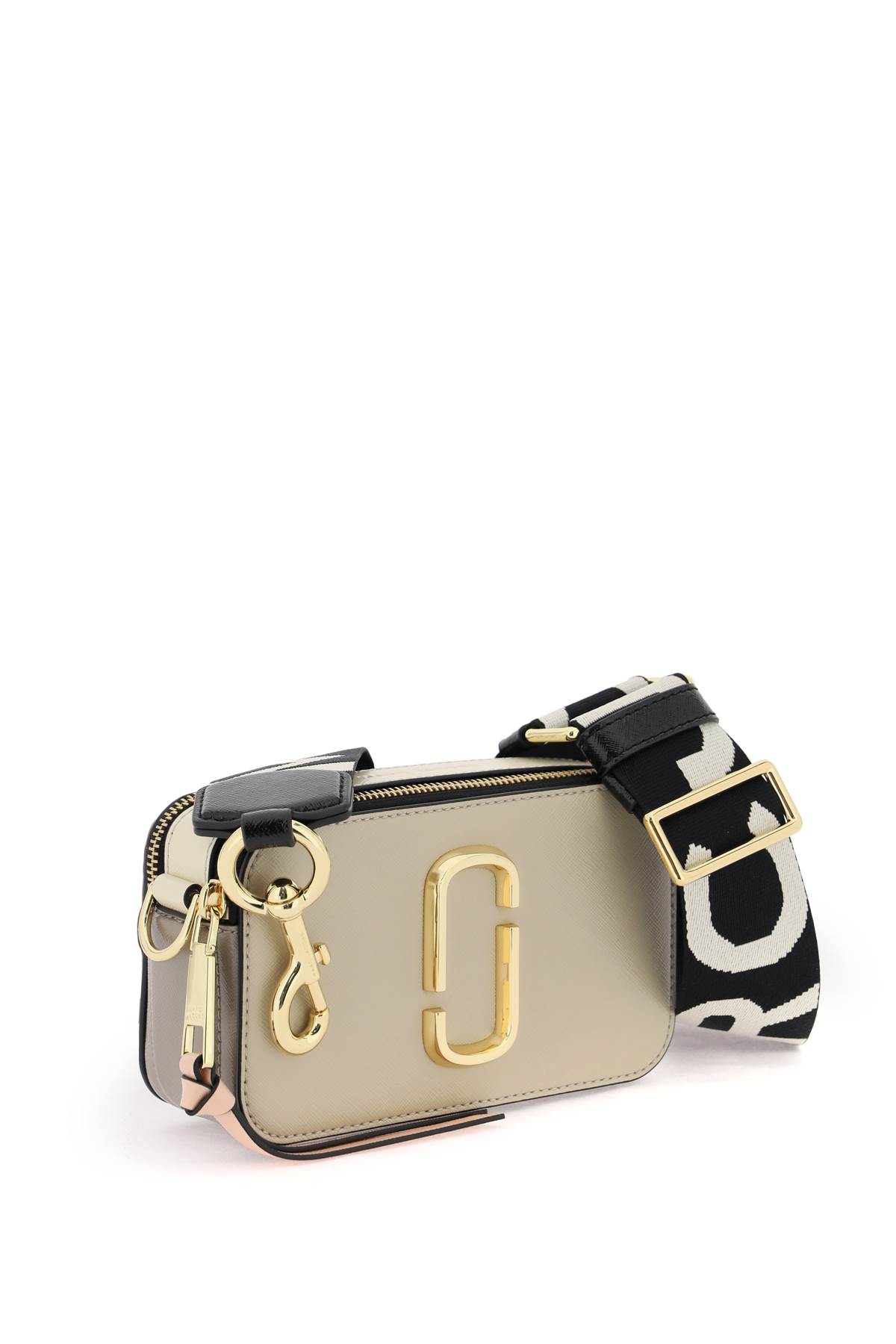 Shop Marc Jacobs The Snapshot Camera Bag In Khaki Multi (beige)