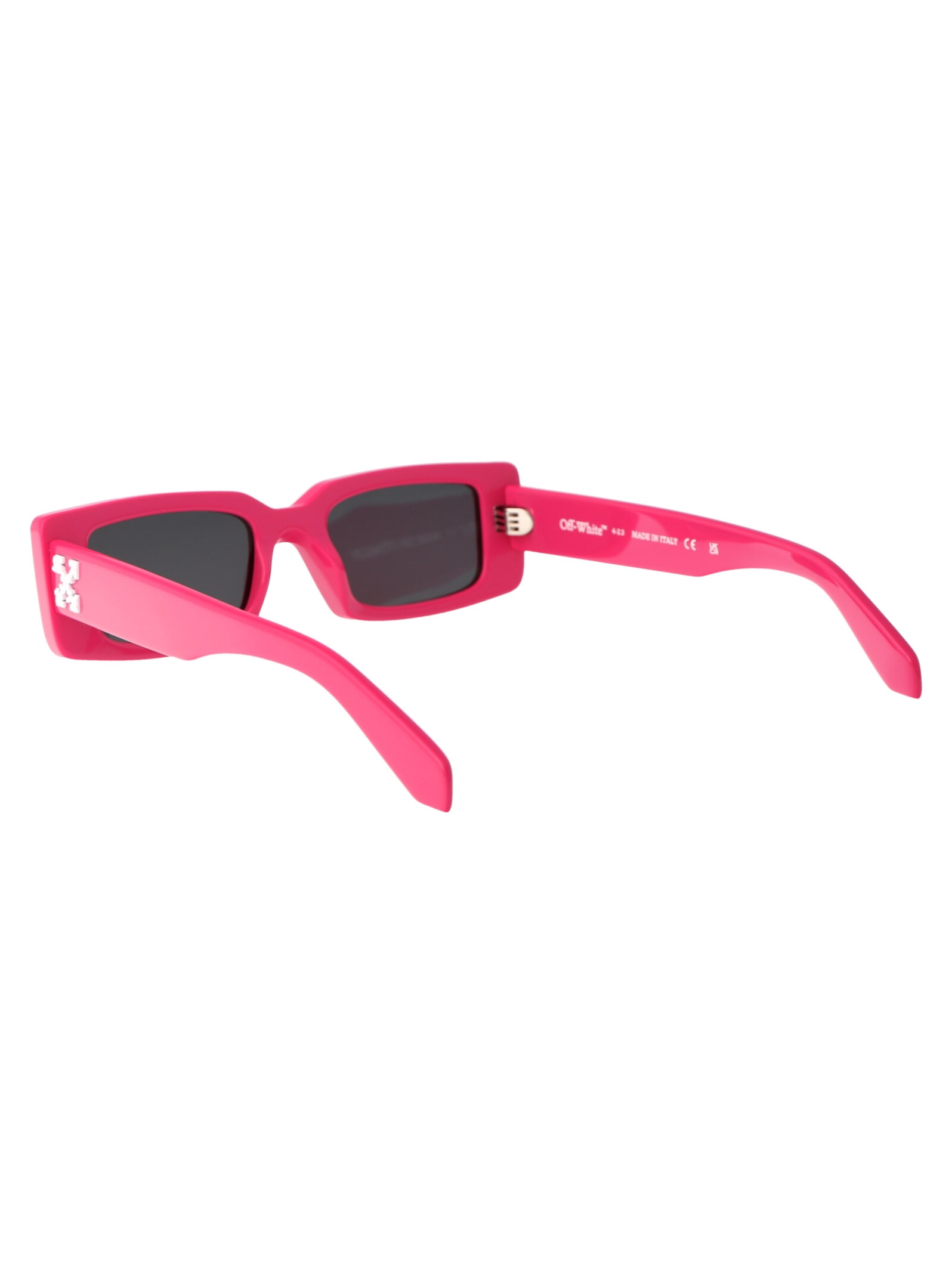 Shop Off-white Arthur Sunglasses In 3007 Pink