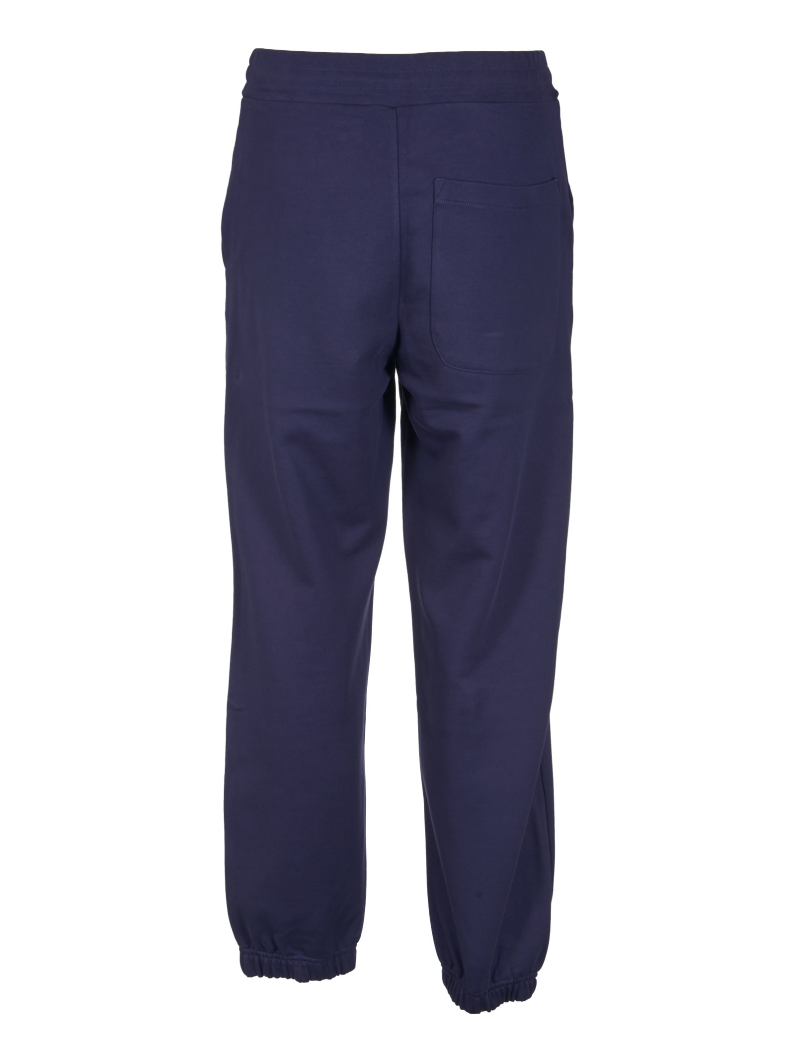 Msgm Felp Track Pants In Ink Blue
