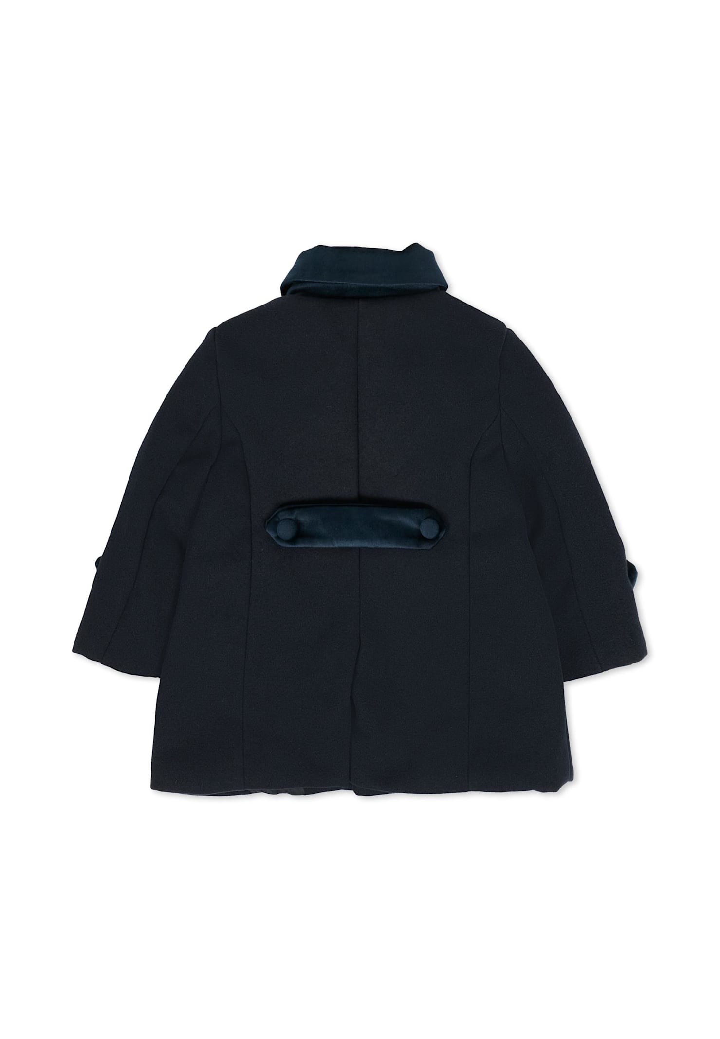 Patachou Blue Coat For Baby Boy In Blue