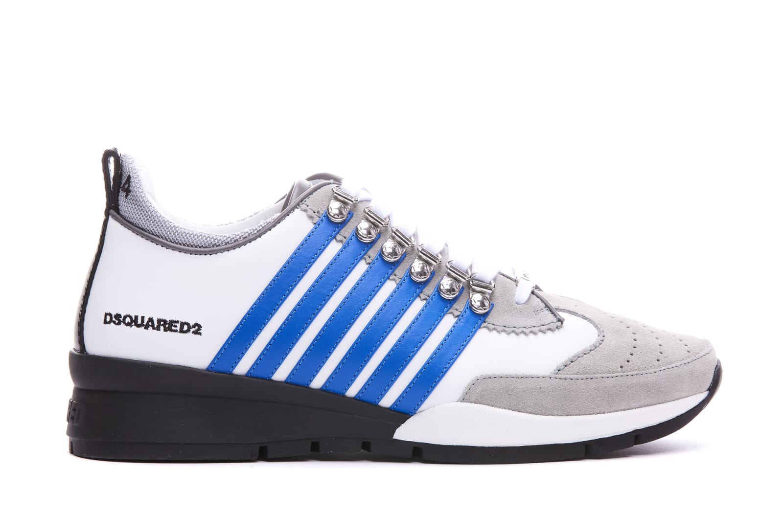 Shop Dsquared2 Legendary Sneakers In Bianco/grigio