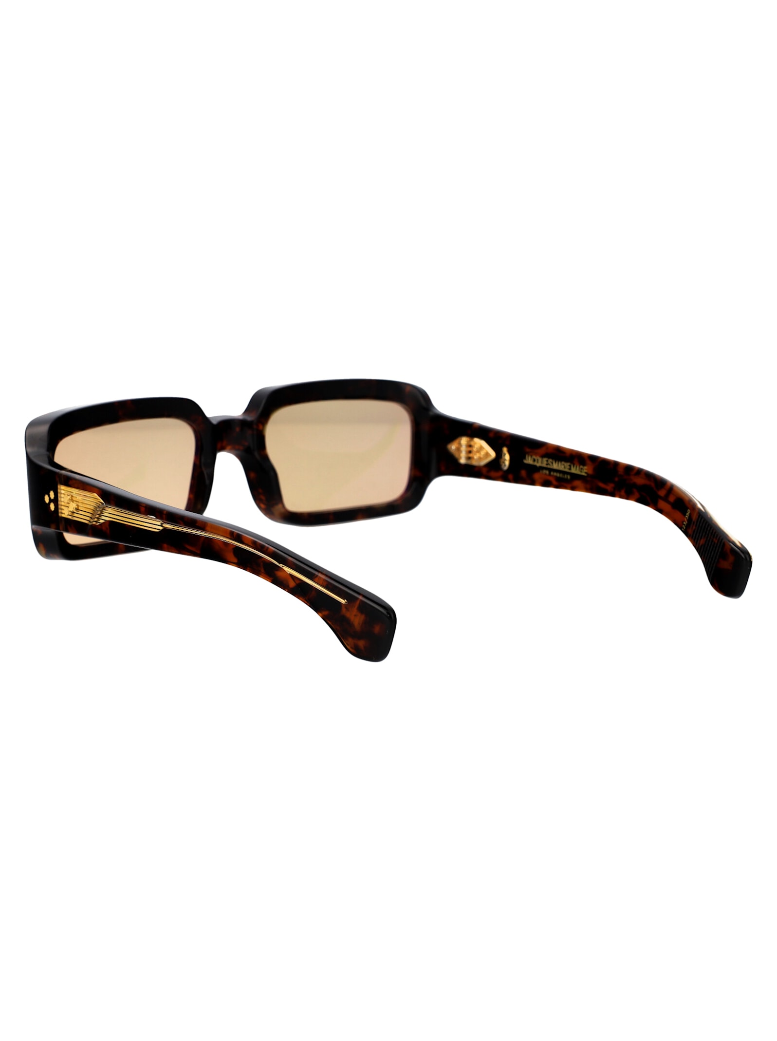 Shop Jacques Marie Mage Vera Sunglasses In Agar