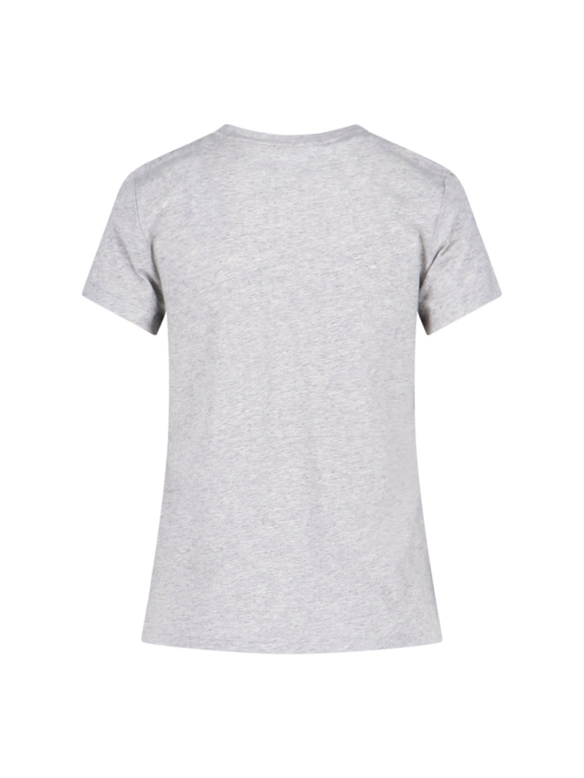 Polo Ralph Lauren Polo Pony Cotton T-shirt In Gray