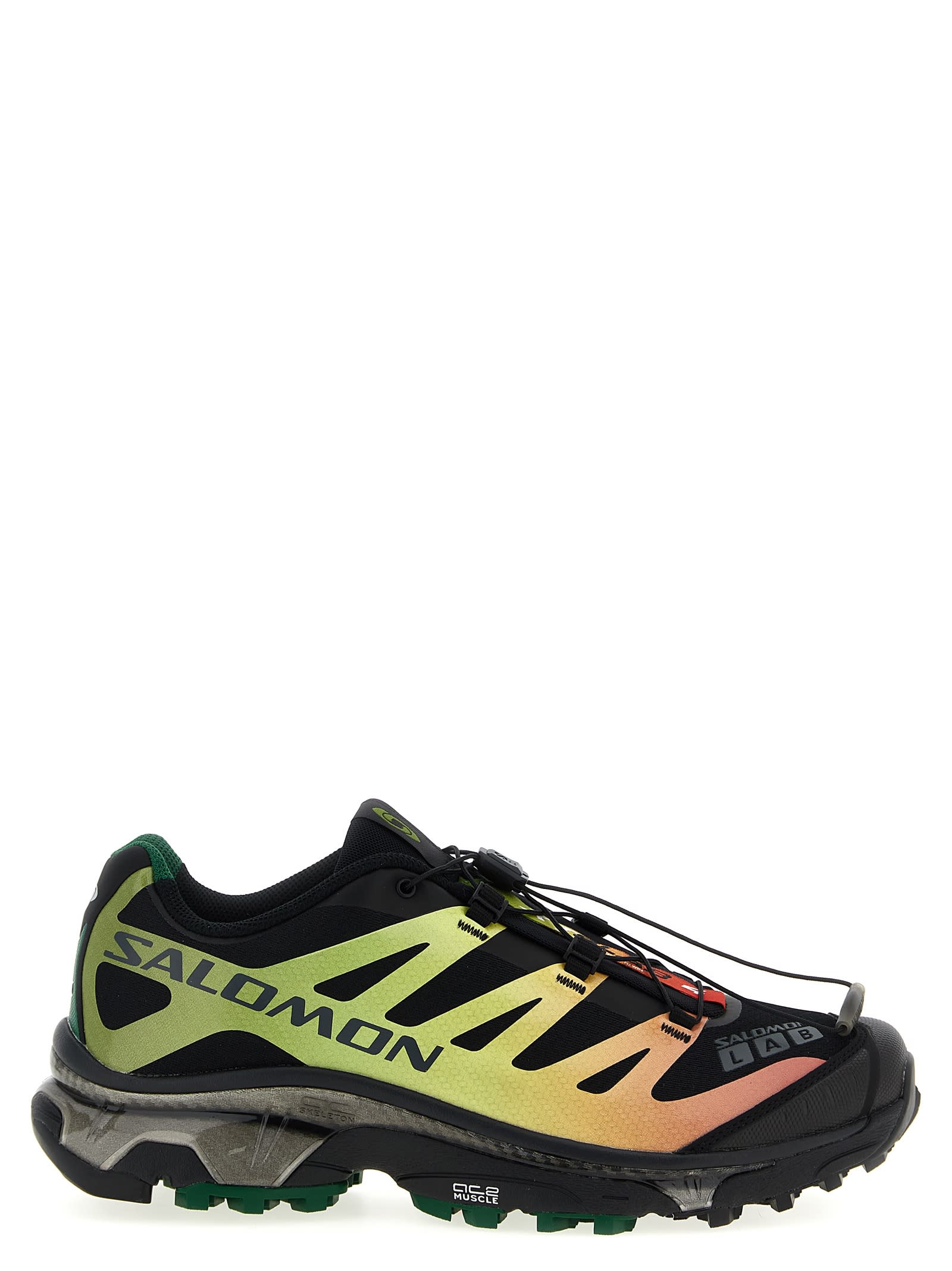 Salomon Round-toe Sneakers With Signature Logo In Multi