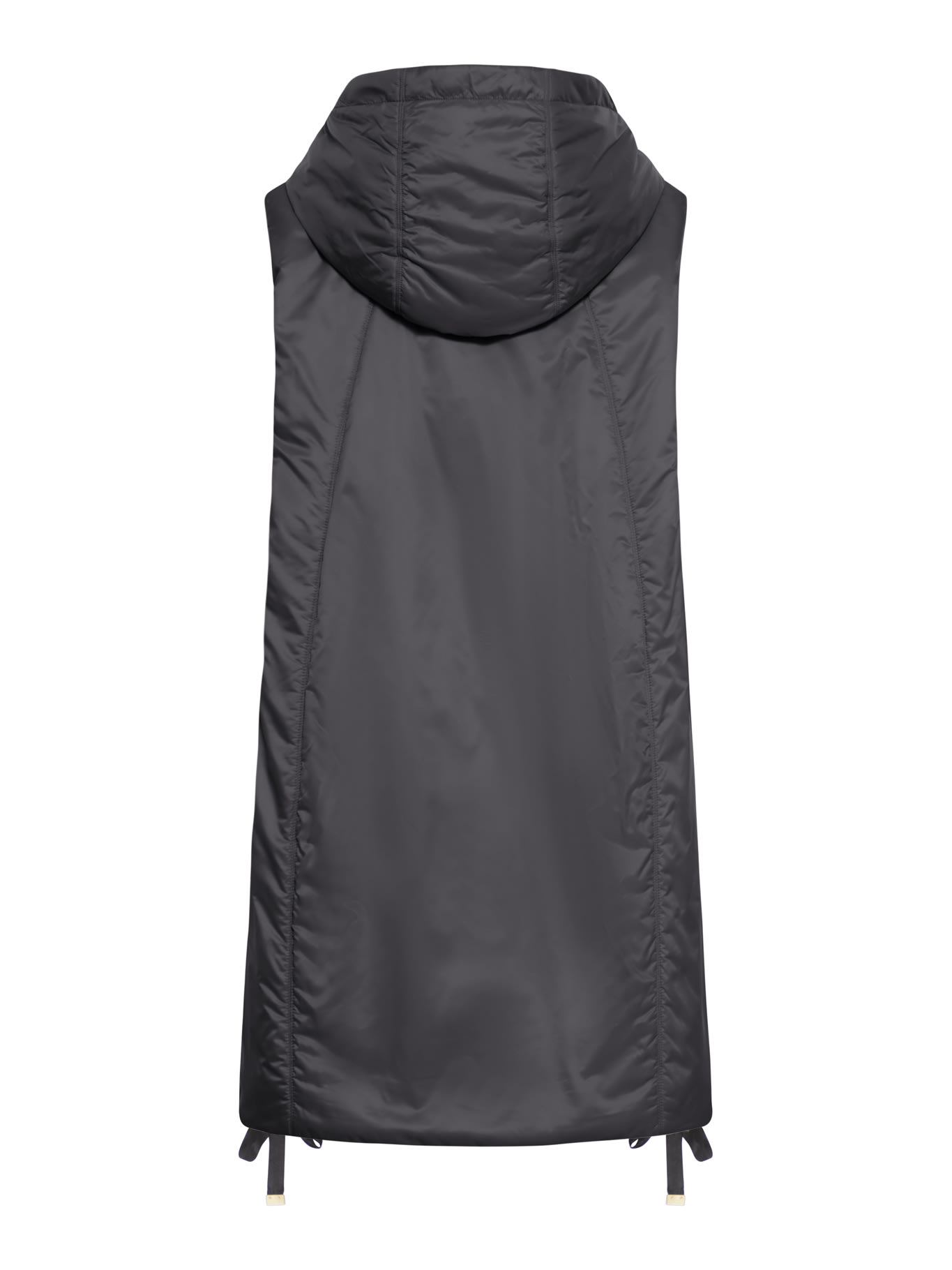 Shop Max Mara The Cube Greengi Over Vest In Nylon In Black