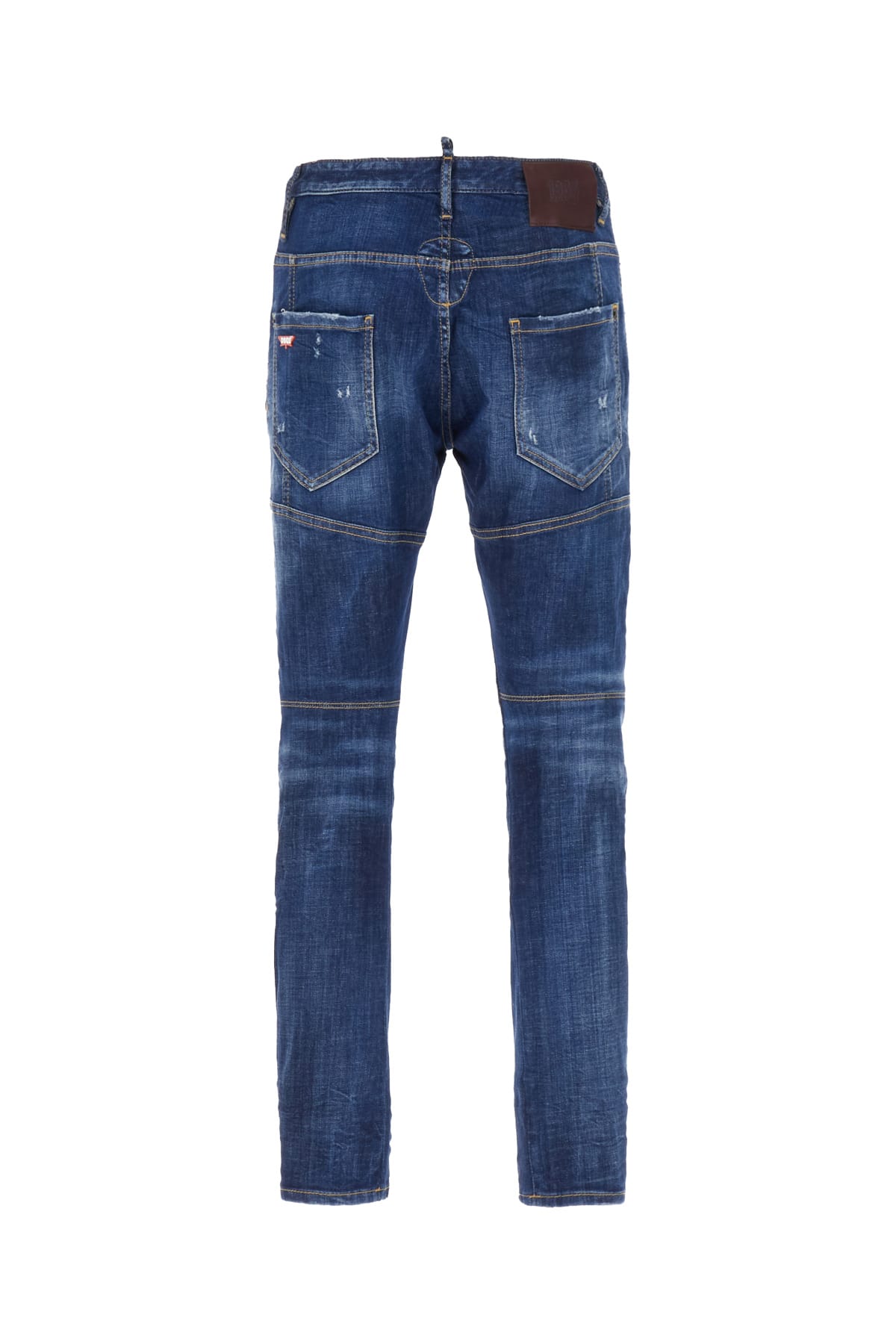 Shop Dsquared2 Stretch Denim Tidy Biker Jeans In 470