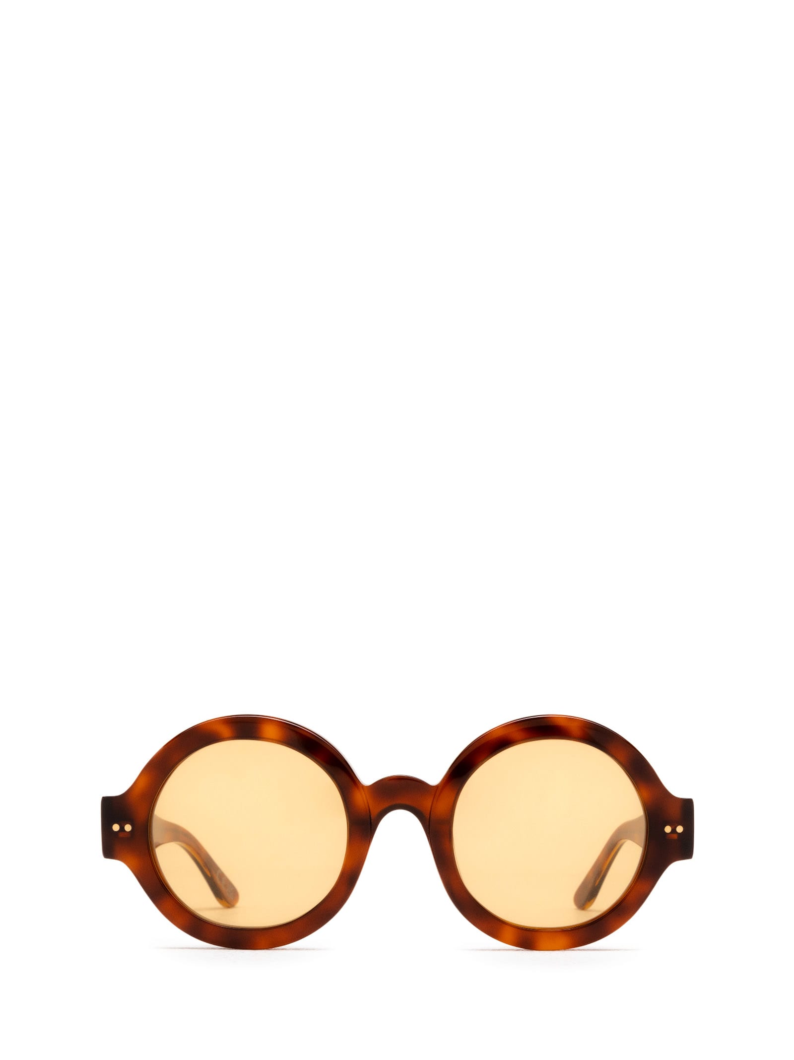 Marni Eyewear Nakagin Tower Blonde Havana Sunglasses