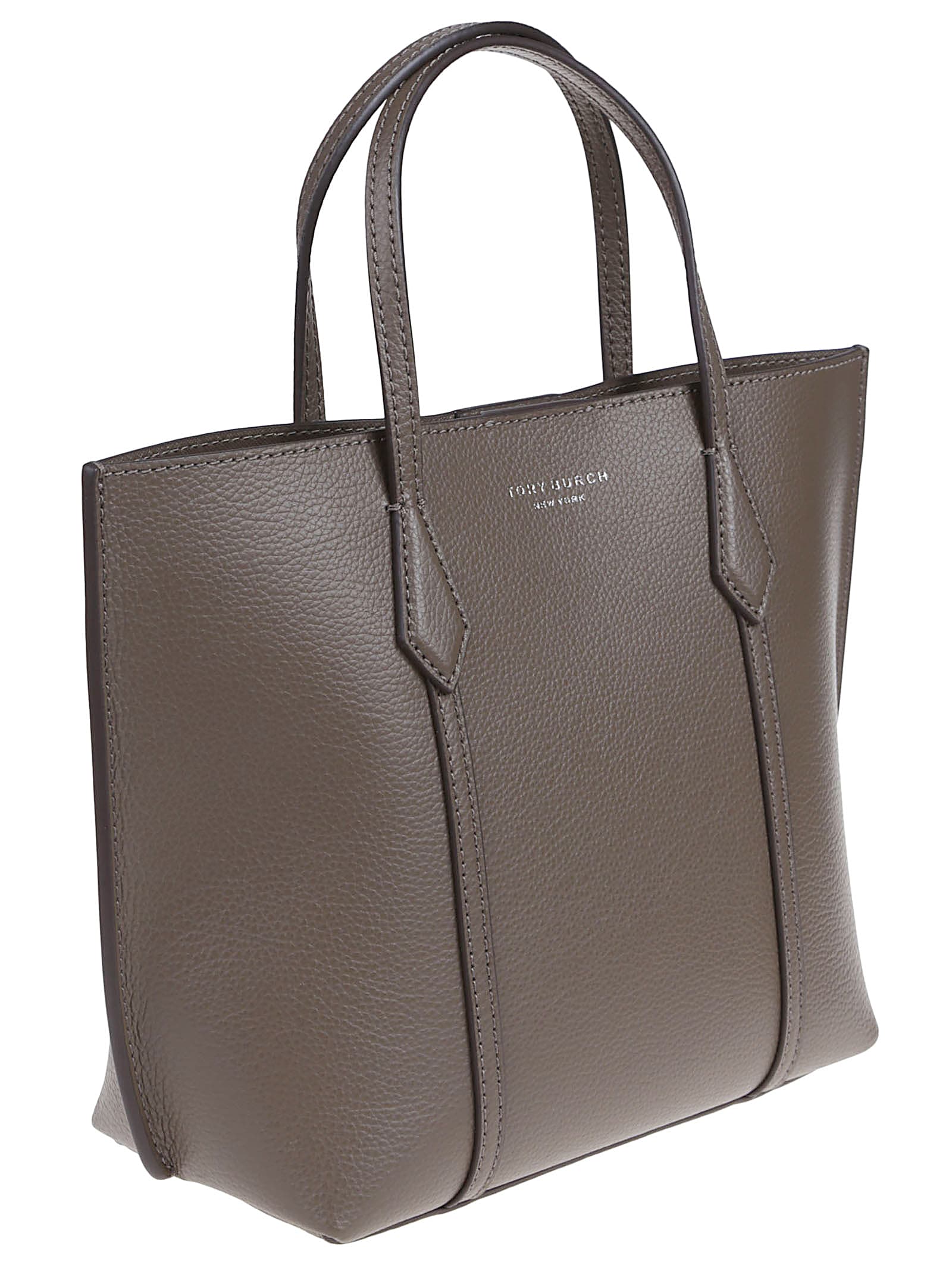 Tory Burch Small Perry Tote Bag In Brown