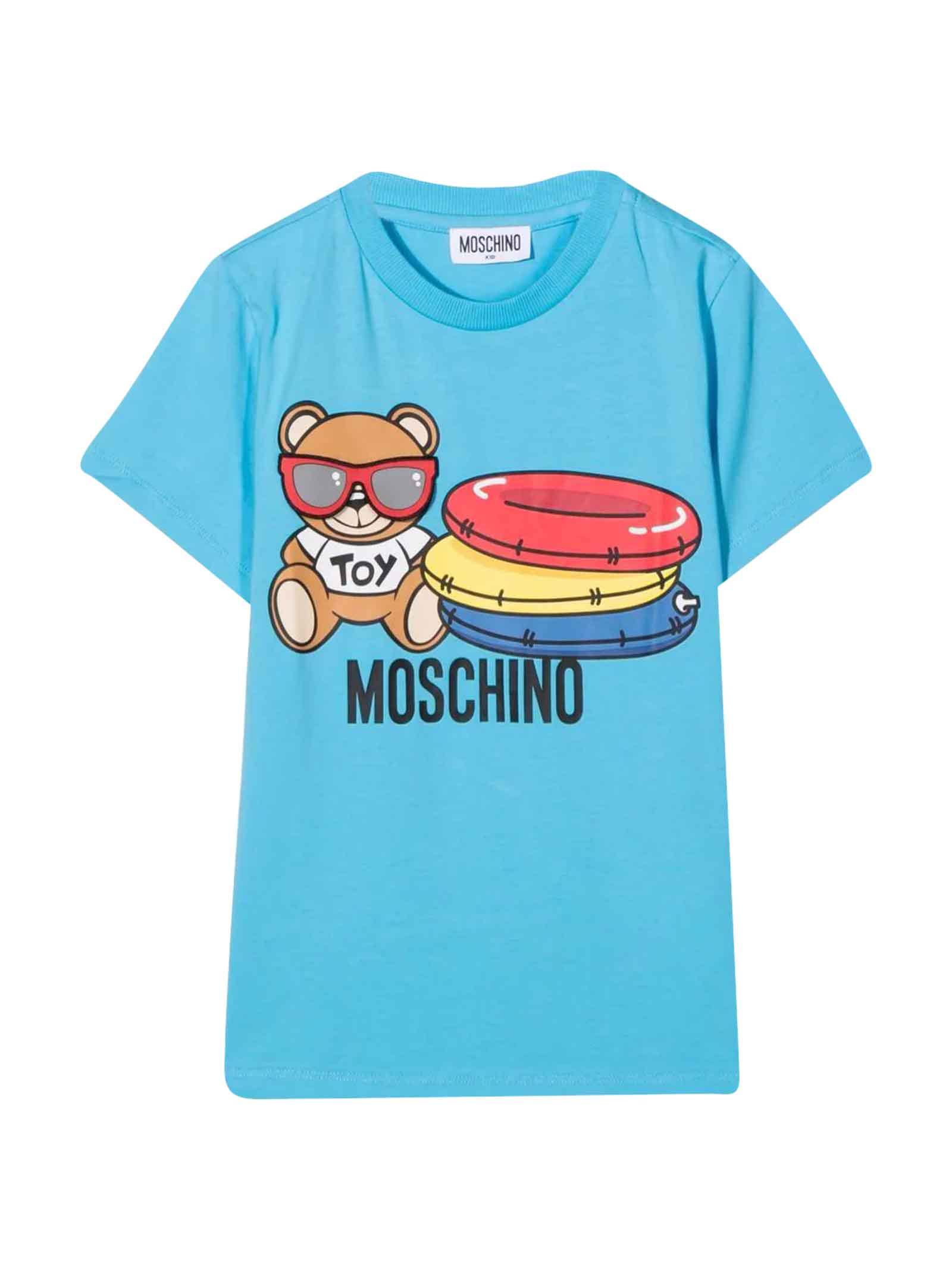 Moschino Blue T-shirt Unisex.