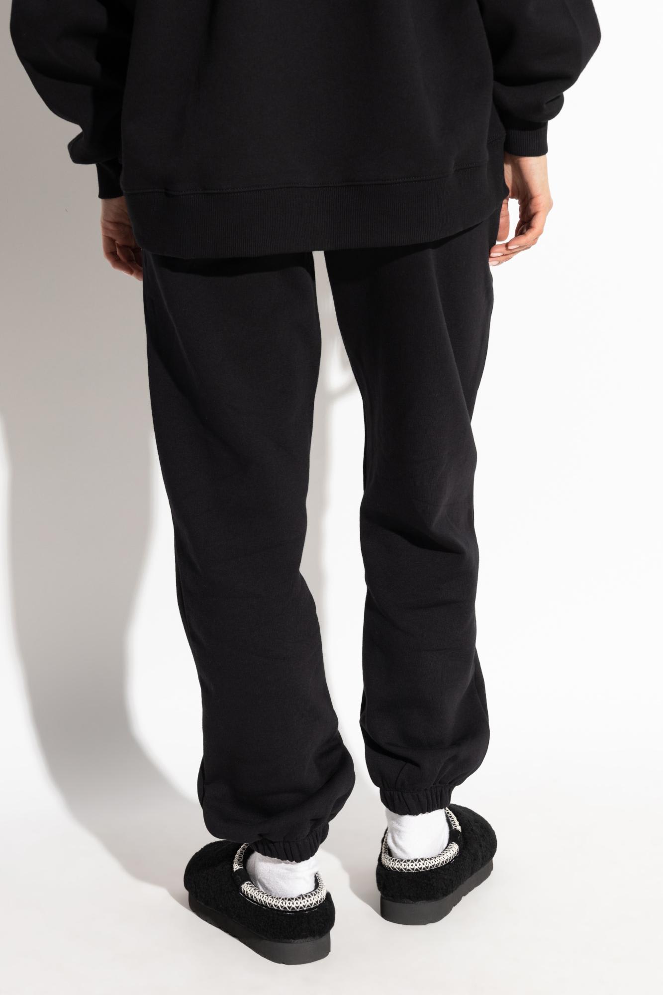 Rotate Birger Christensen Rotate Birgerchristensen Jogging Pants In Nero