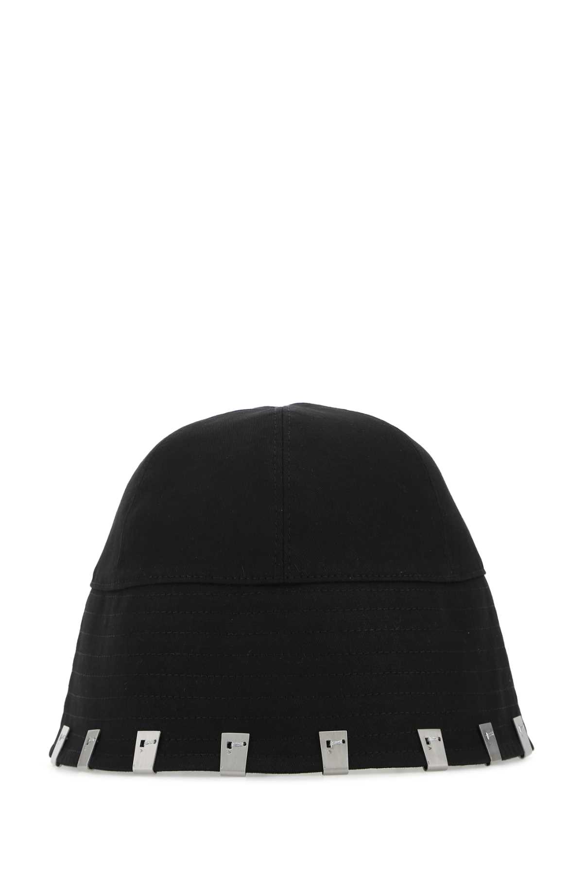 Black Cotton Hat