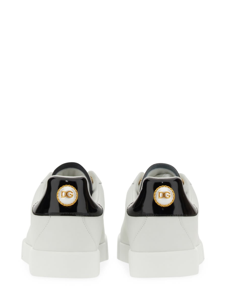 Shop Dolce & Gabbana Portofino Sneaker In White