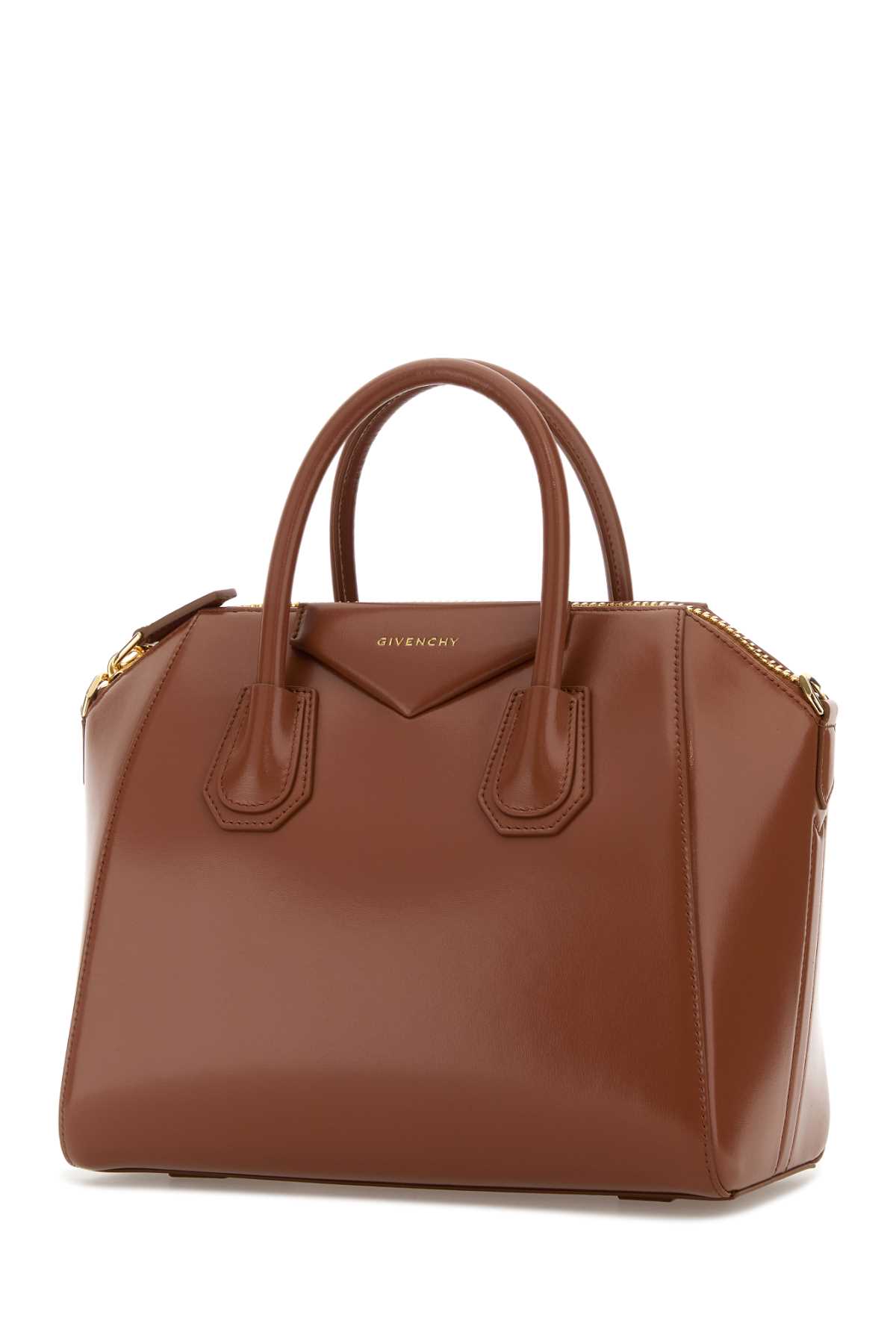 Givenchy Caramel Leather Small Antigona Handbag