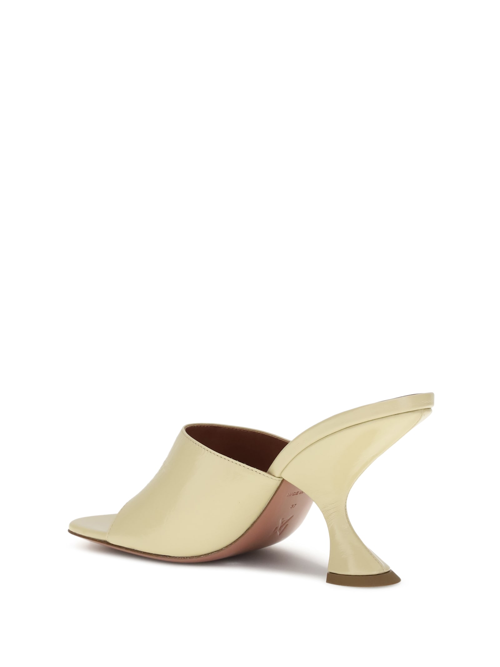 Amina Muaddi Women Taylor Sandals In Neutral
