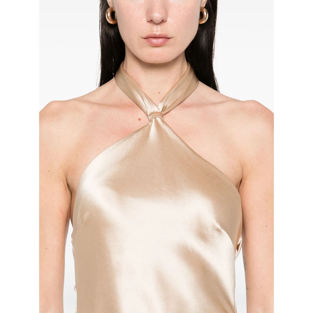 Retroféte Dress In Neutral