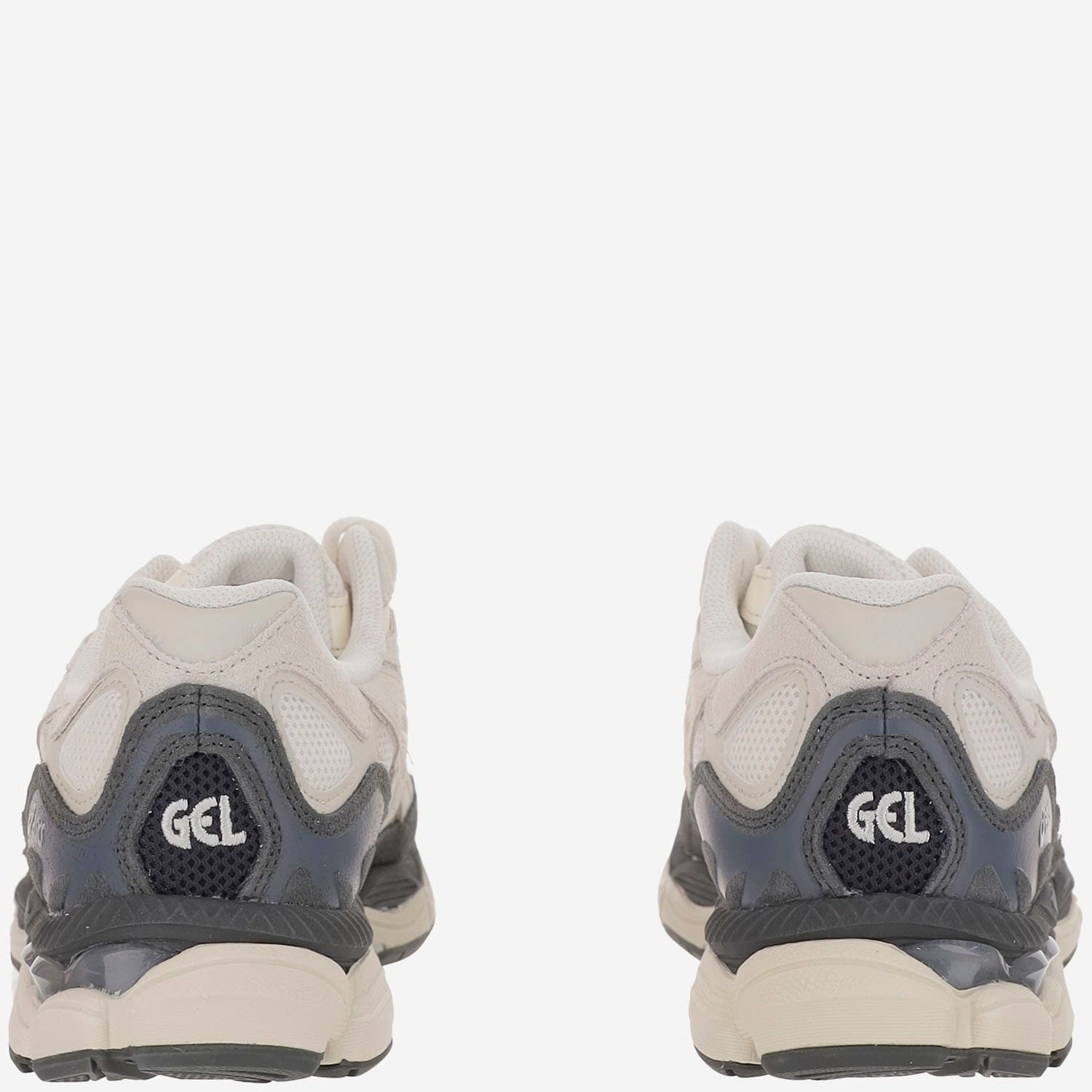 Asics Multicolour Leather Sneakers In Neutral