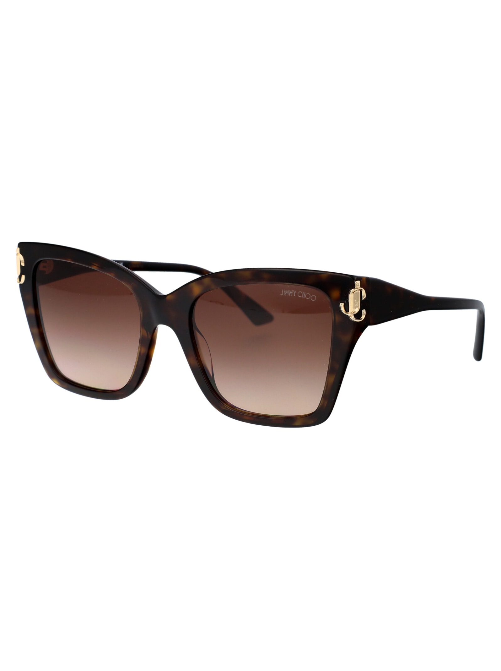 Jimmy Choo Havana Acetate Sunglasses