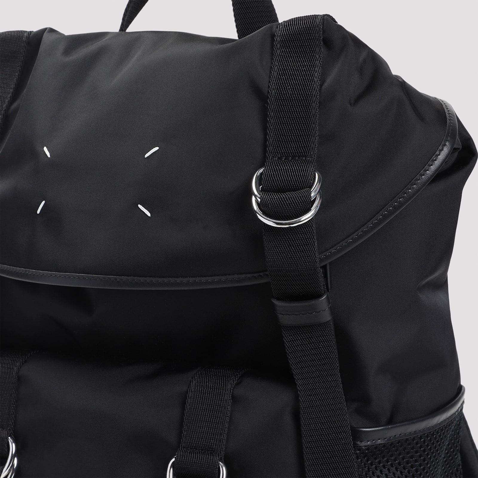 Maison Margiela Medium High-tech Backpack In Black