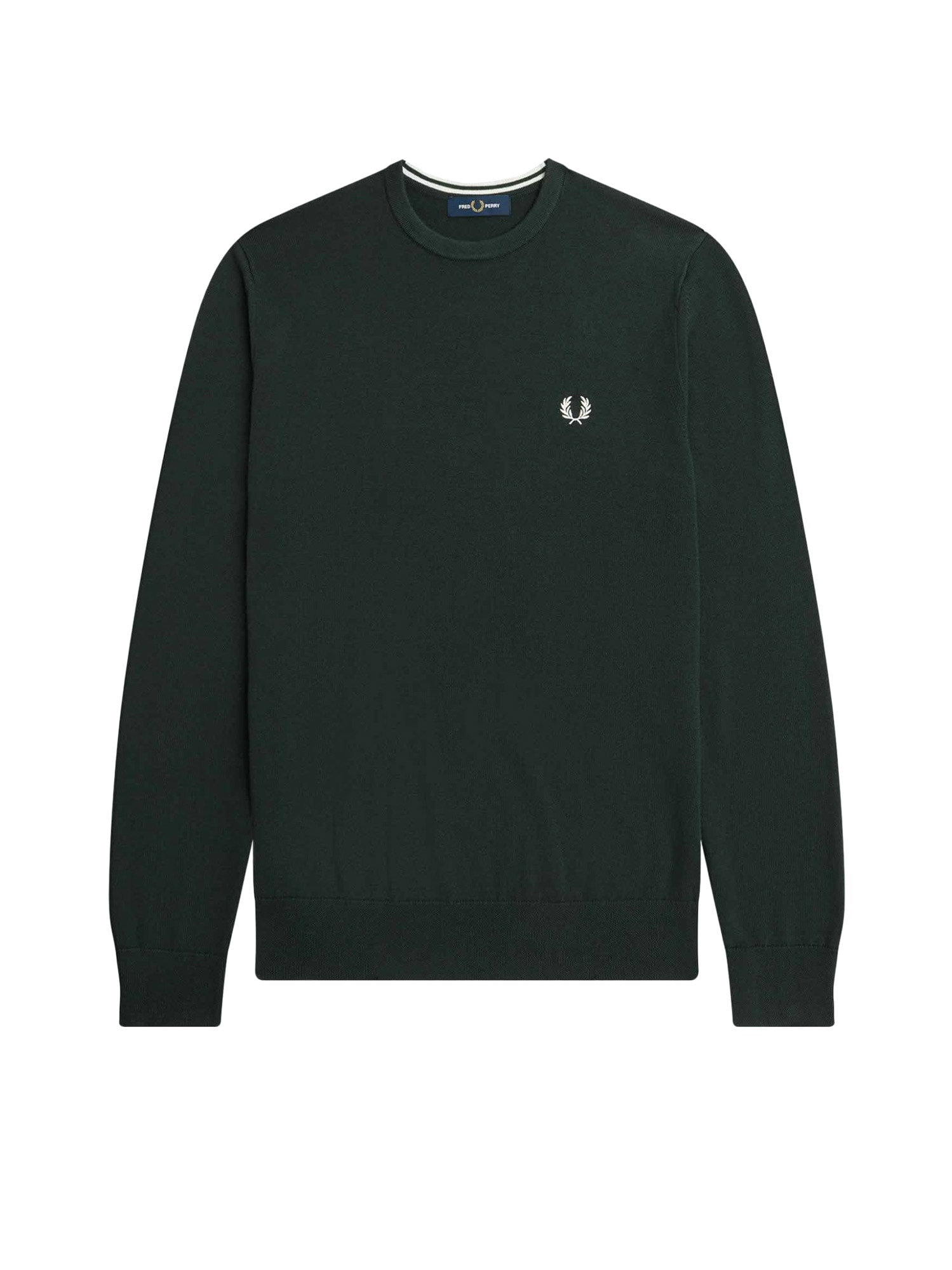 Shop Fred Perry Sweater In Green