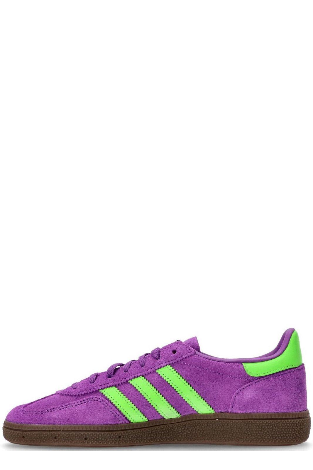 Adidas Originals Womens Adidas Handball Spezial Suede Low-top Trainers In Purple