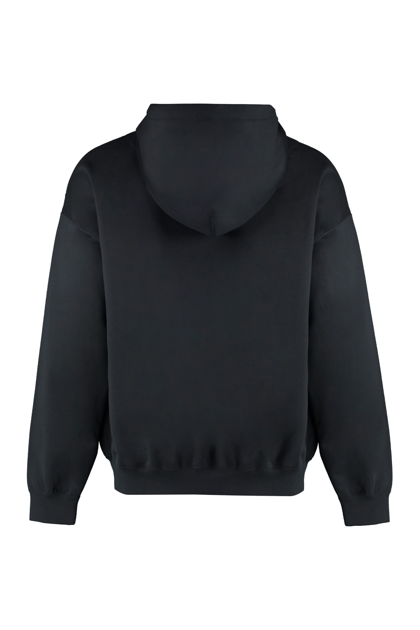 Shop Y-3 Full Zip Hoodie In Black