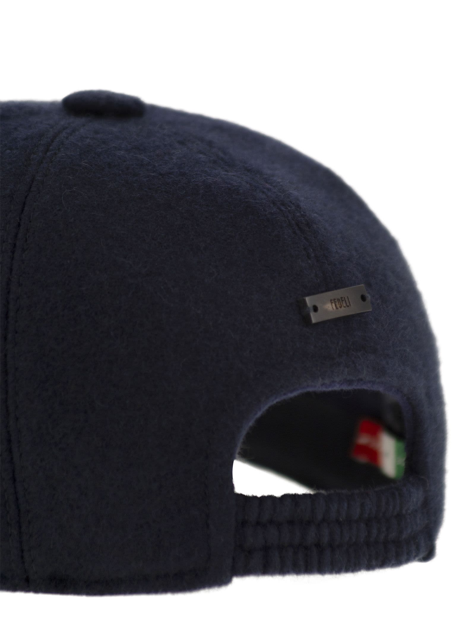Fedeli Cashmere Hat In Blue