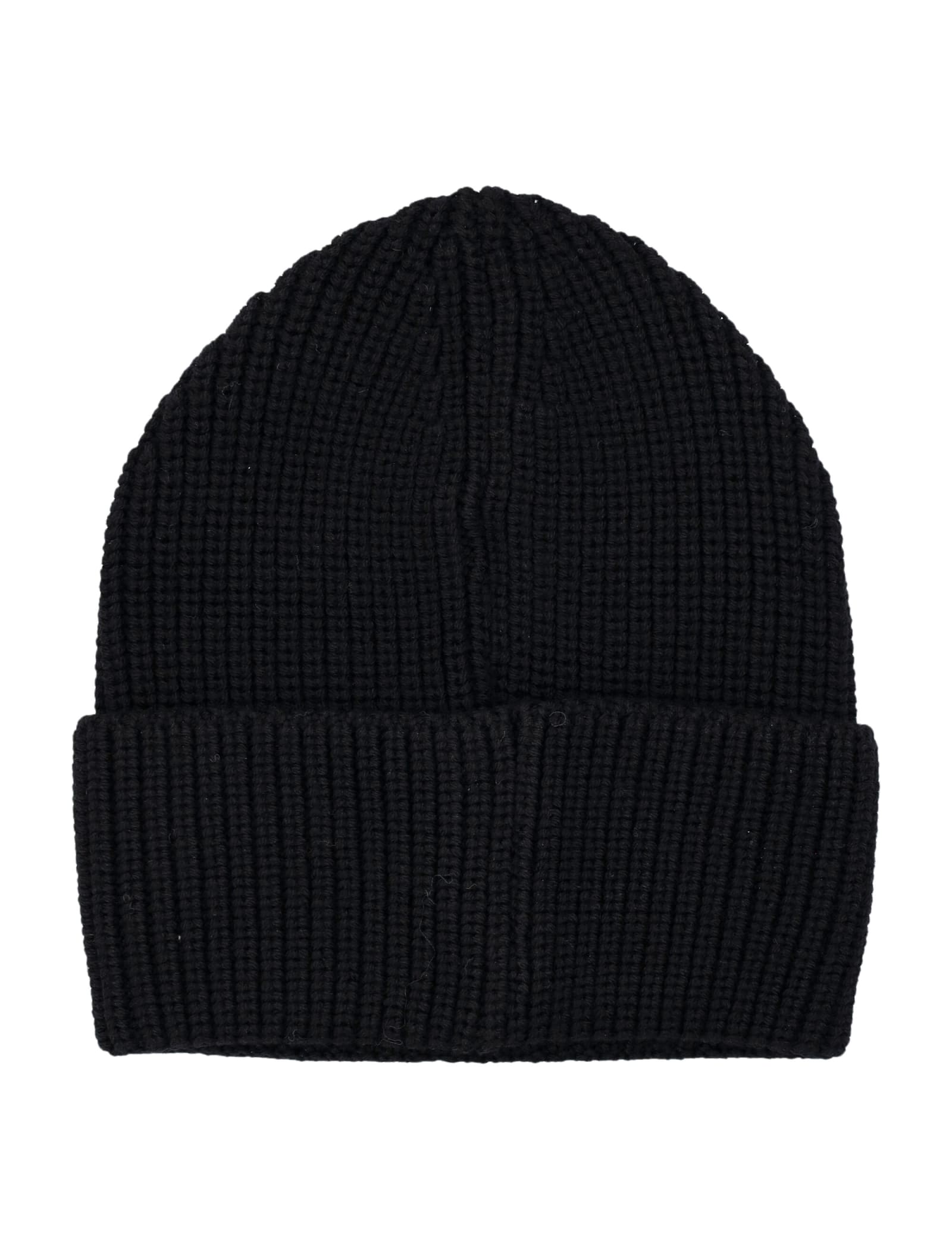 Shop Palm Angels Classic Ribbed Beanie In Black