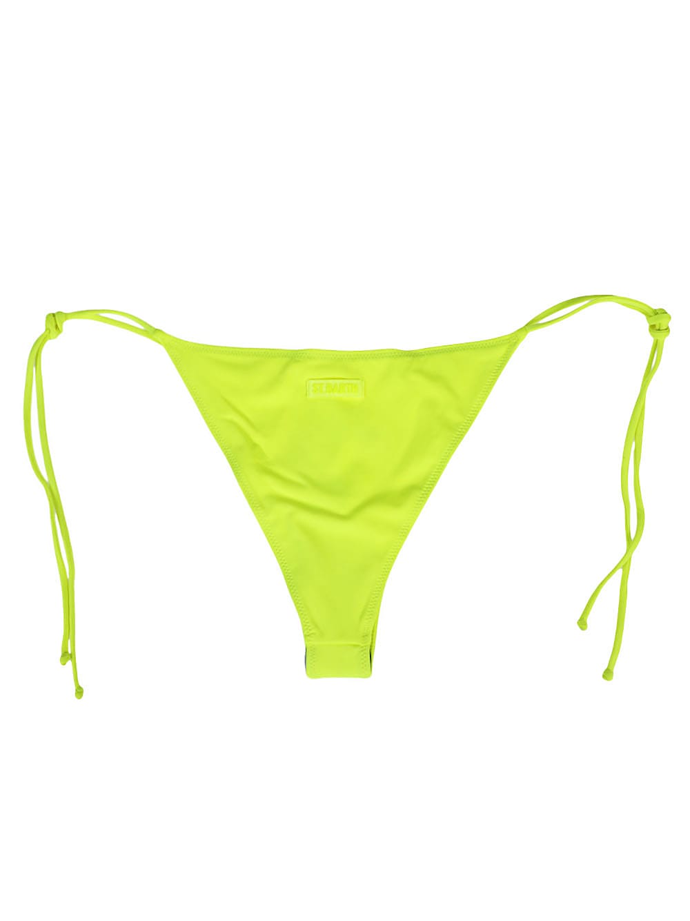 Mc2 Saint Barth String Brazilian Bikini Bottom In Green