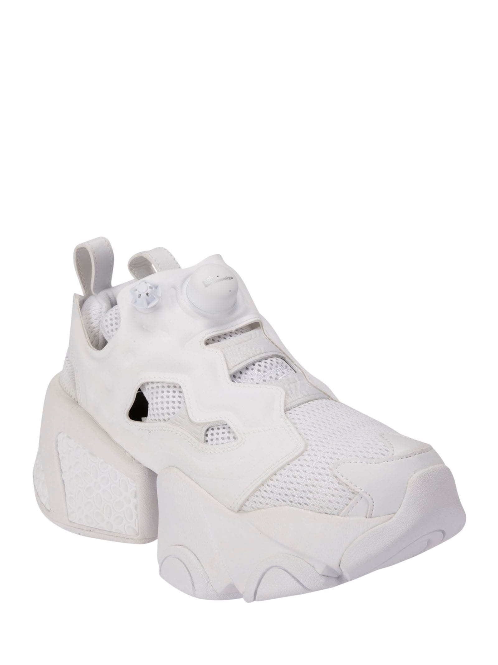 Shop Comme Des Garçons Ladies Shoes X Reebok In White