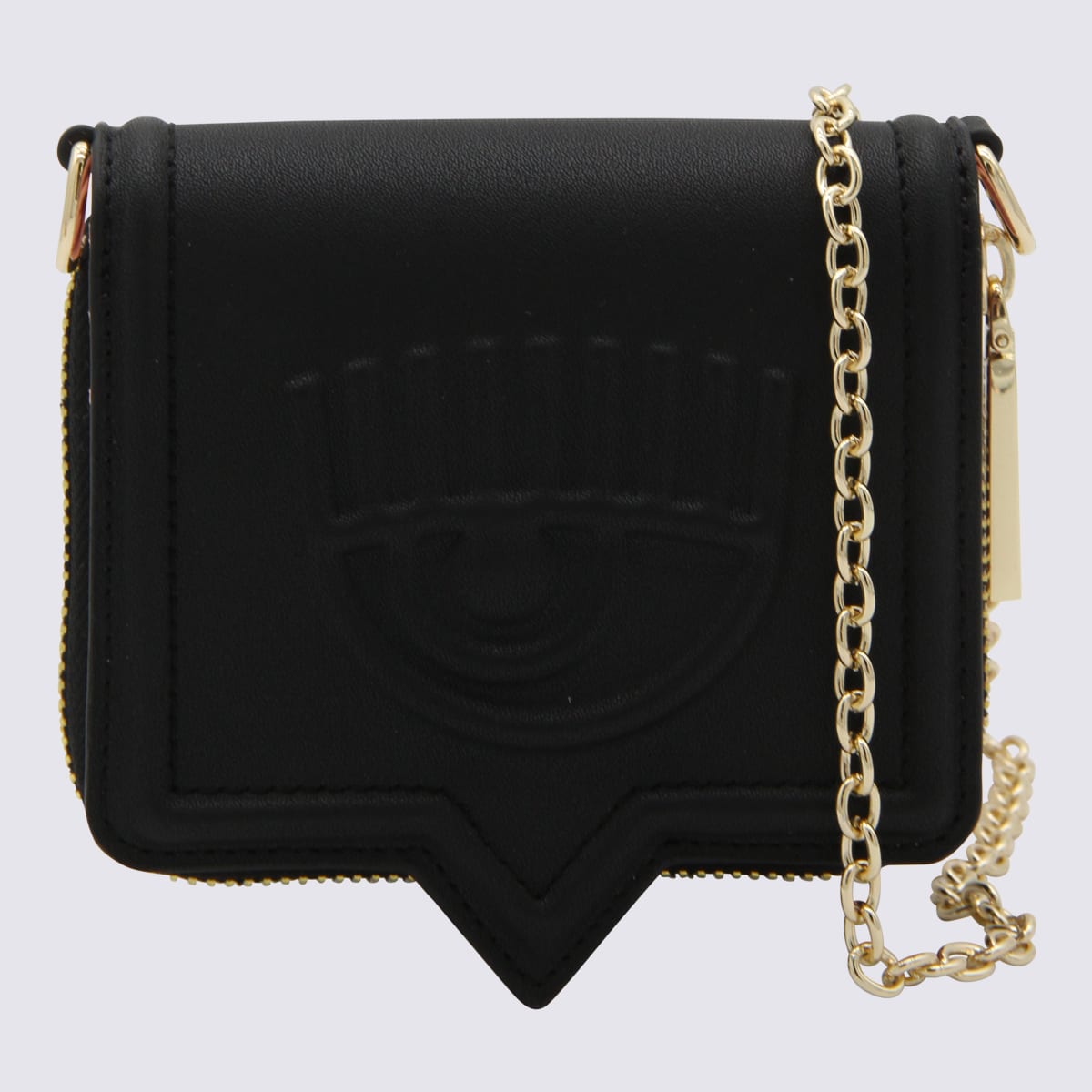 Shop Chiara Ferragni Black Crossbody Bag