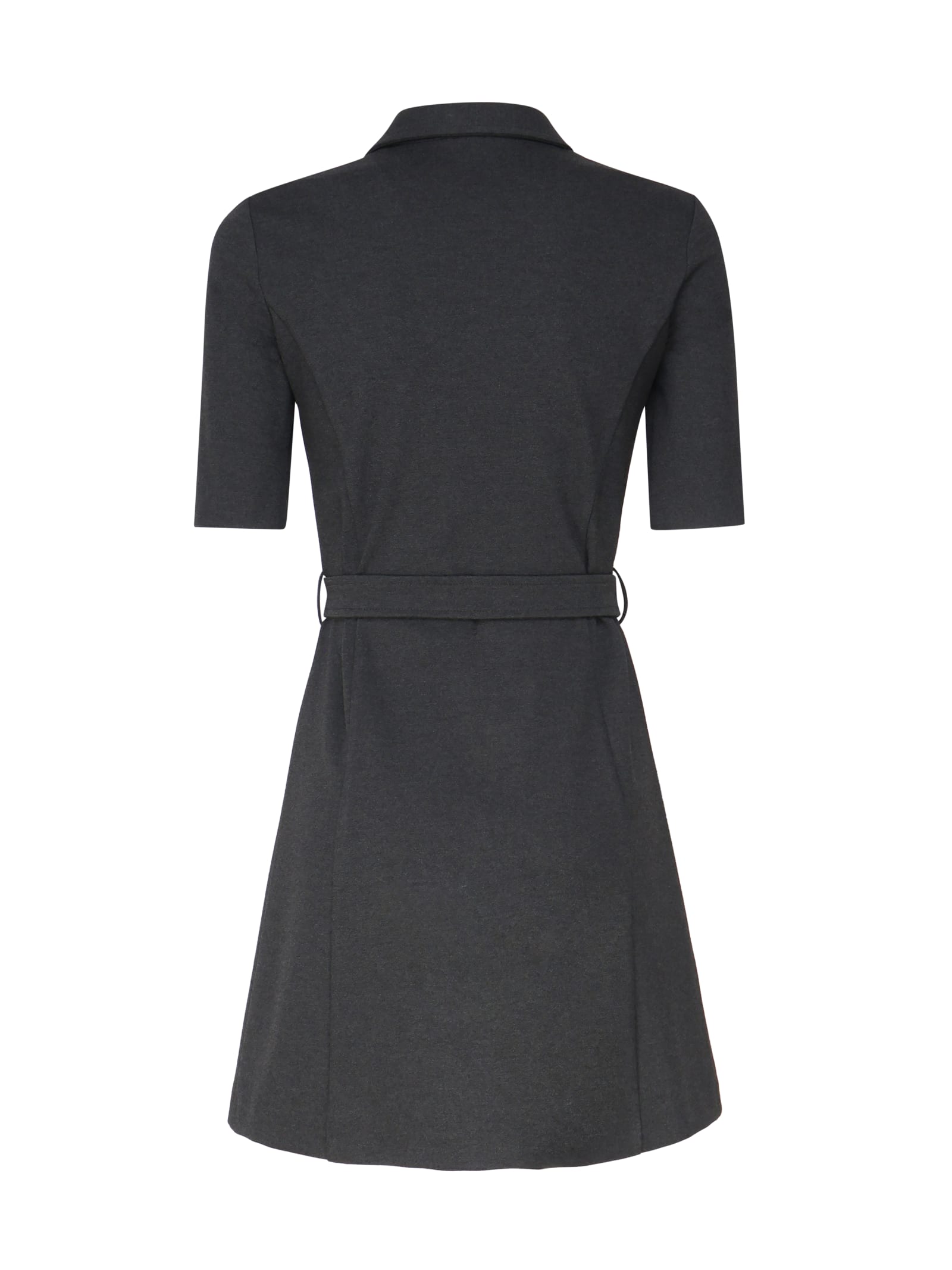 Shop Pinko Racchetta Minidress In Grey