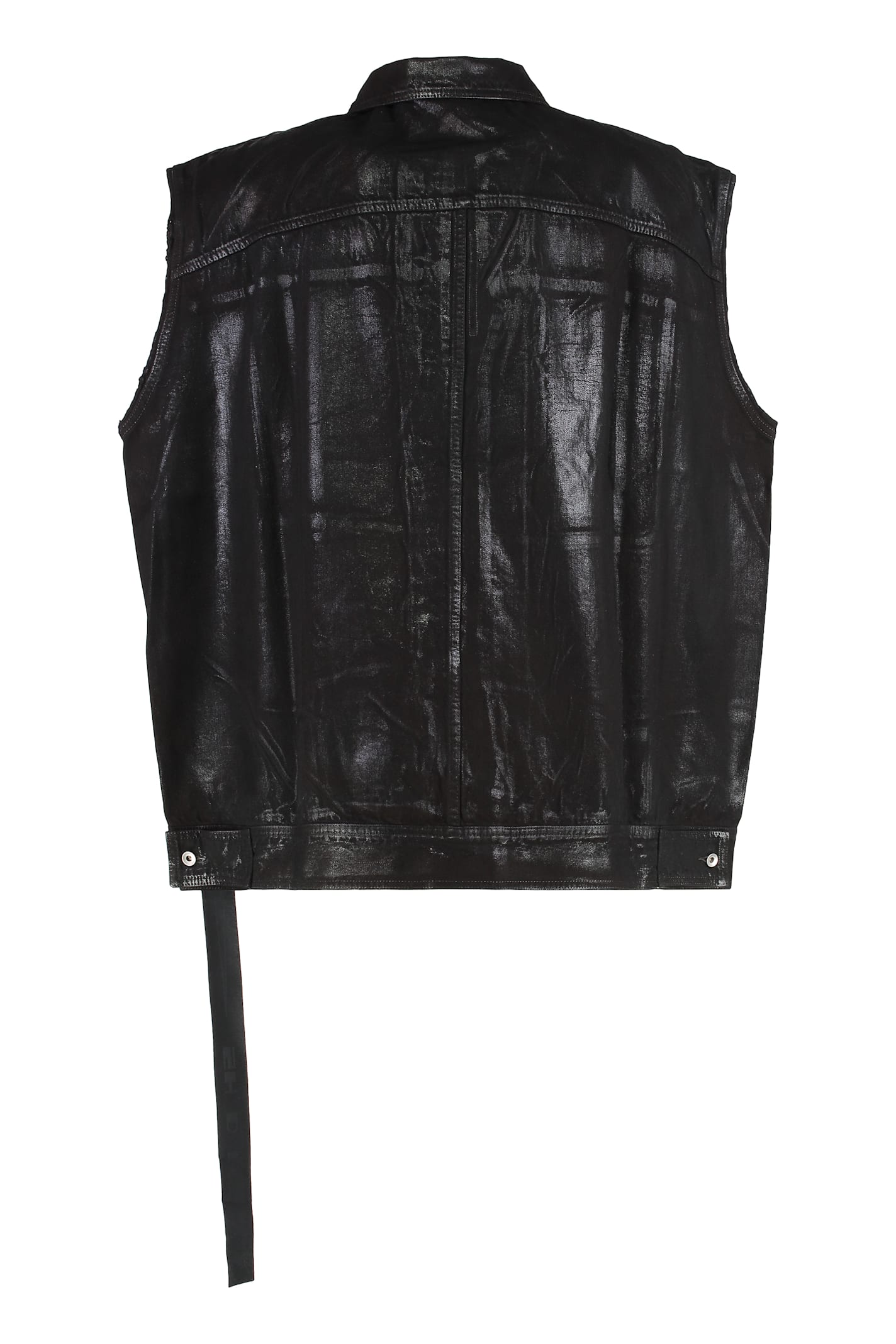 Drkshdw Denim Vest In Black