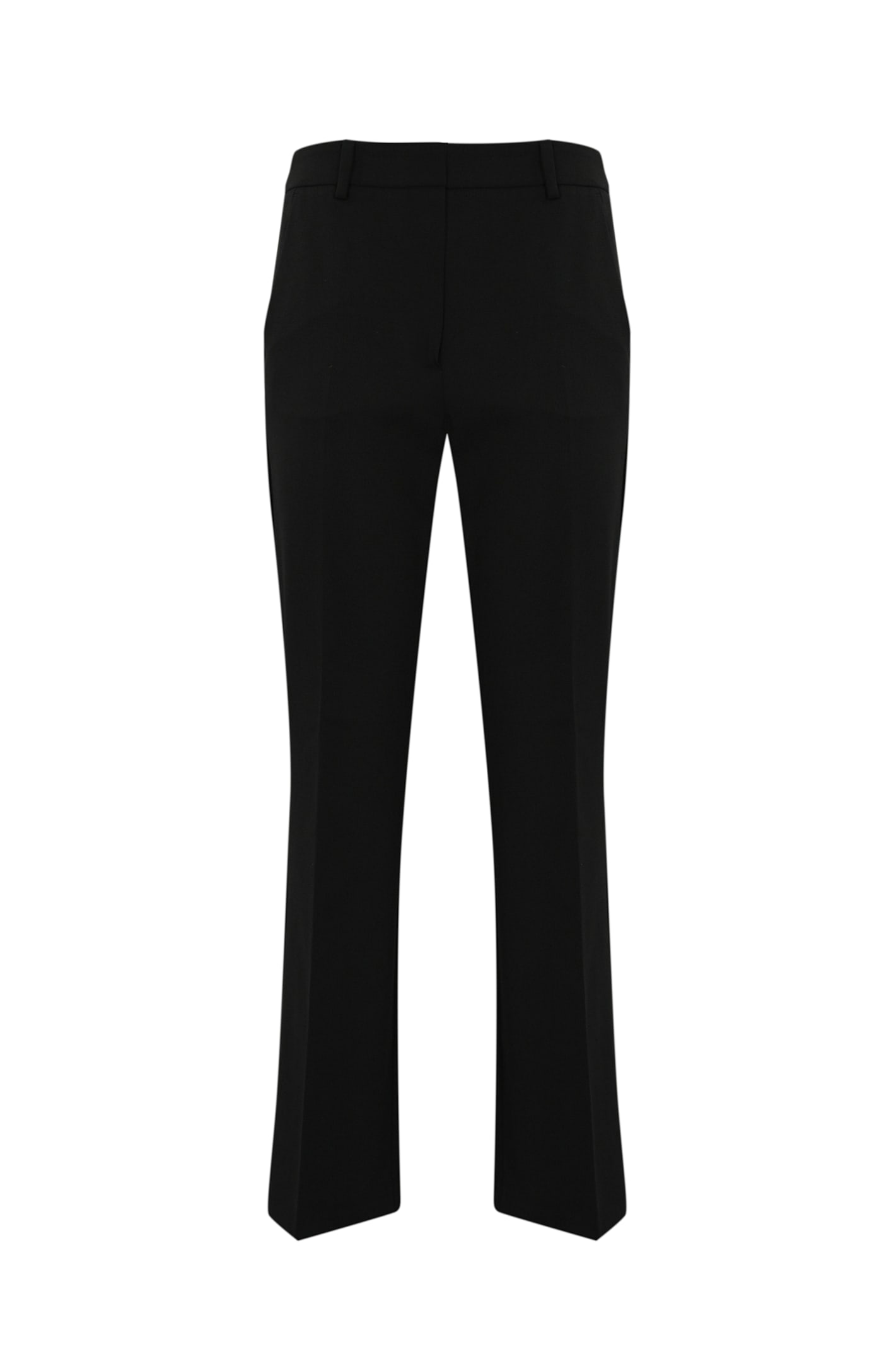 Estasi Straight Trousers In Technical Wool