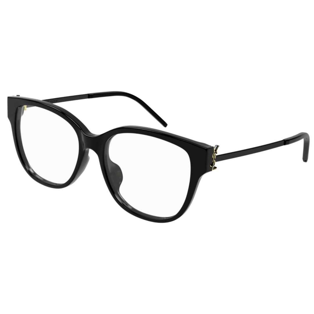 Shop Saint Laurent Sl M48o_b/f001 Black Black Transpare