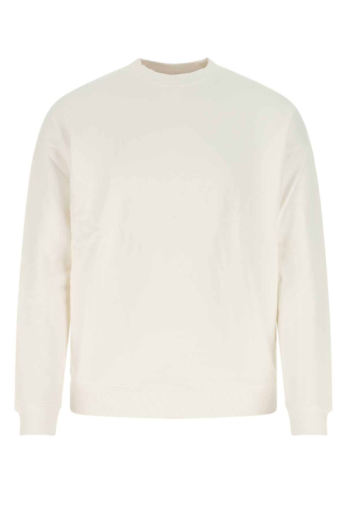 Ivory Cotton Sweatshirt