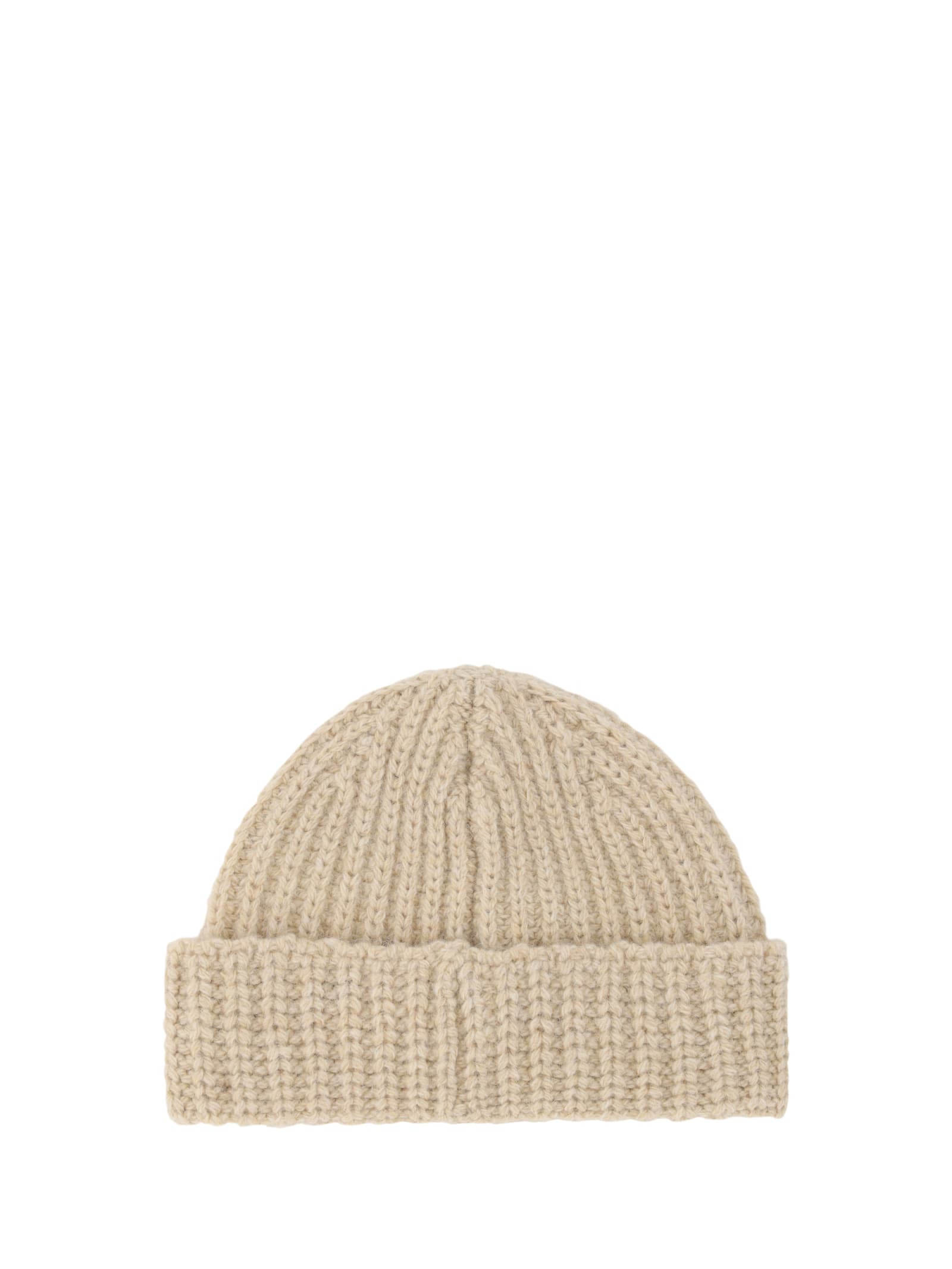 Shop Marni Beanie Hat In Moccasin