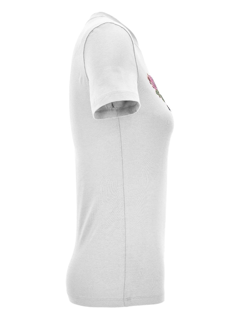 Versace Jeans Couture Printed T-shirt In White