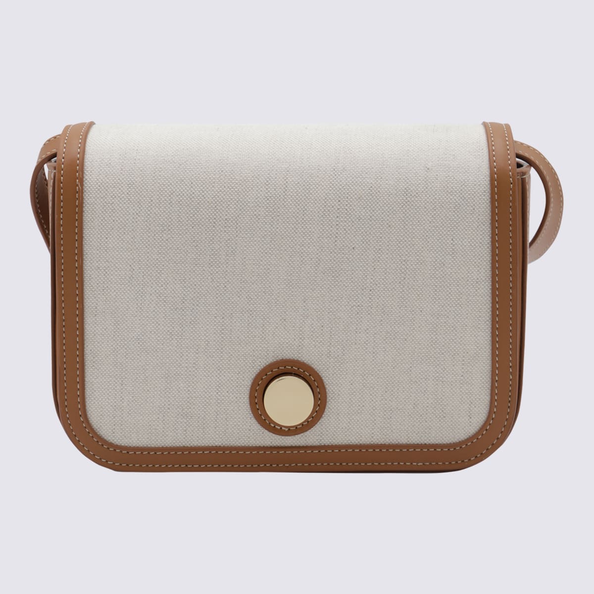 Beige Crossbody Bag